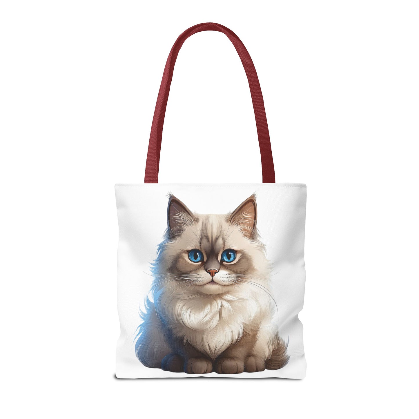 Ragdoll Cuteness Cat Illustration Tote Bag - Perfect for Pet Lovers