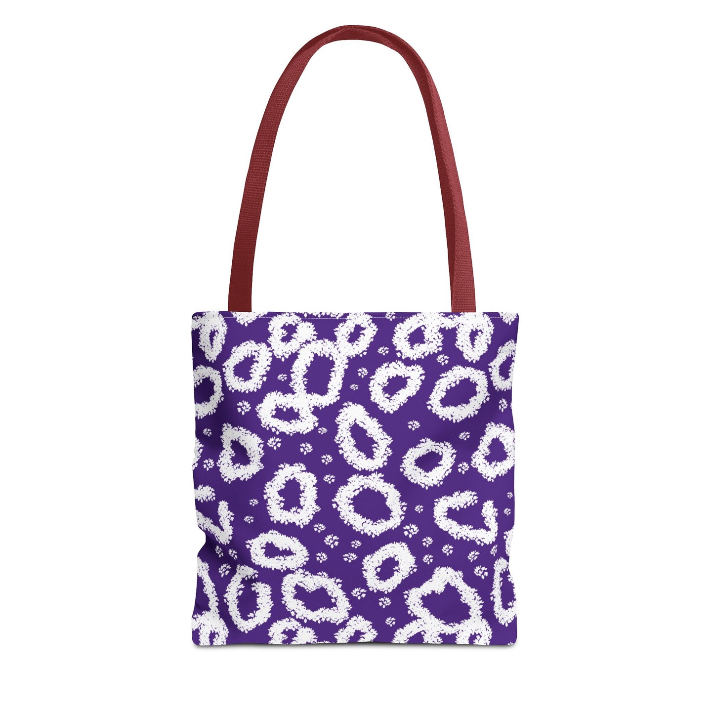 Purple Leopard Print Tote Bag - Stylish & Versatile for Everyday Use