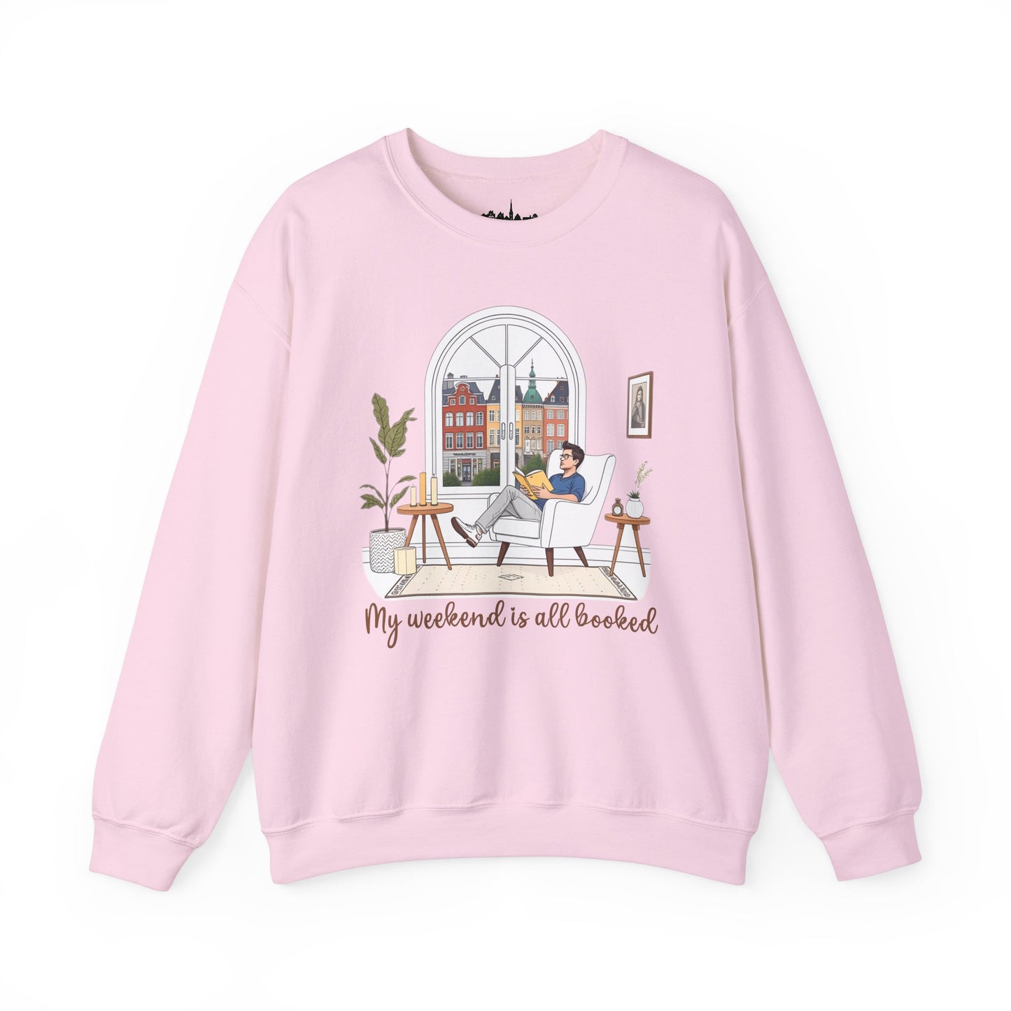 Bookworm Sweatshirt - My Weekend Is All Booked