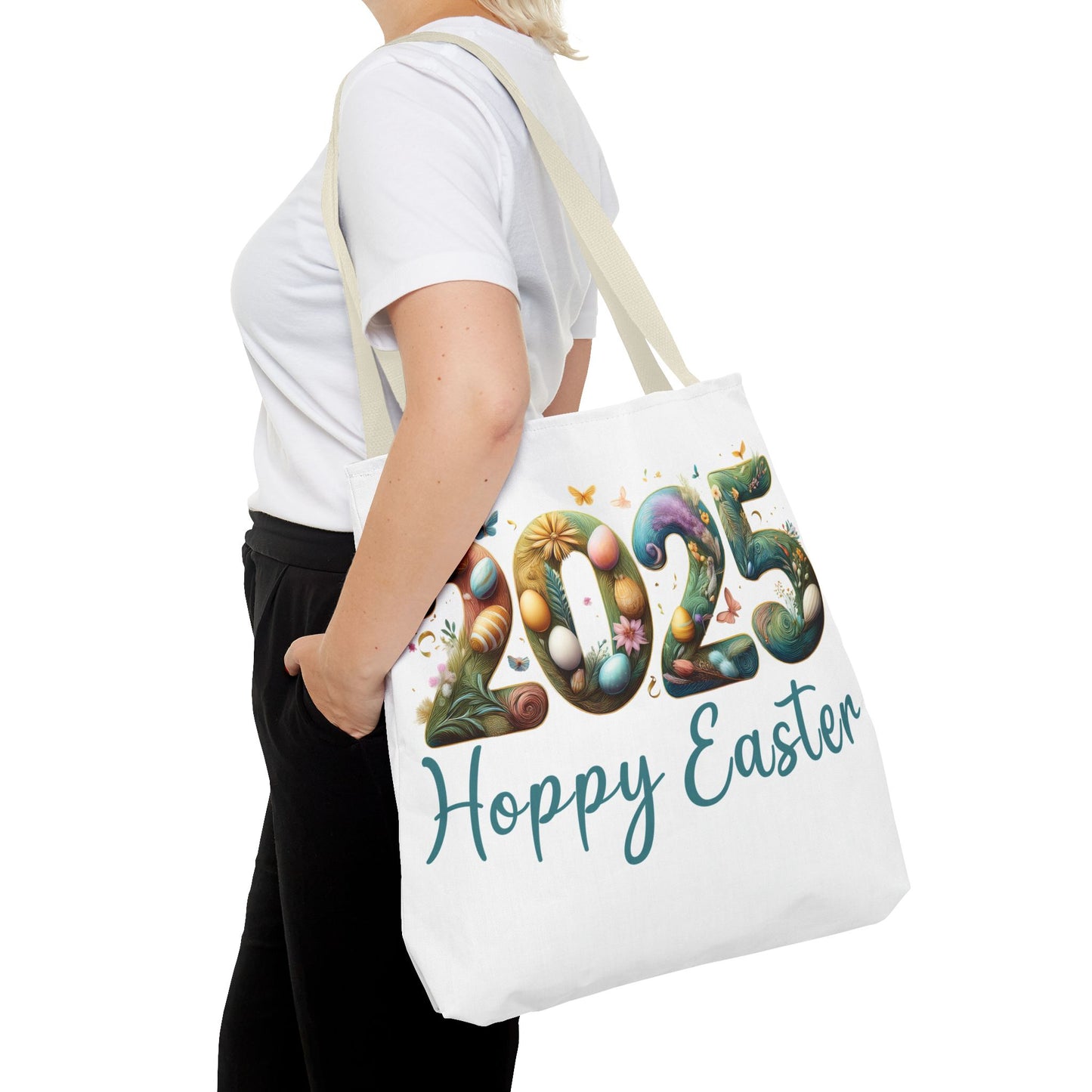 Easter Tote Bag - Hoppy Easter 2025