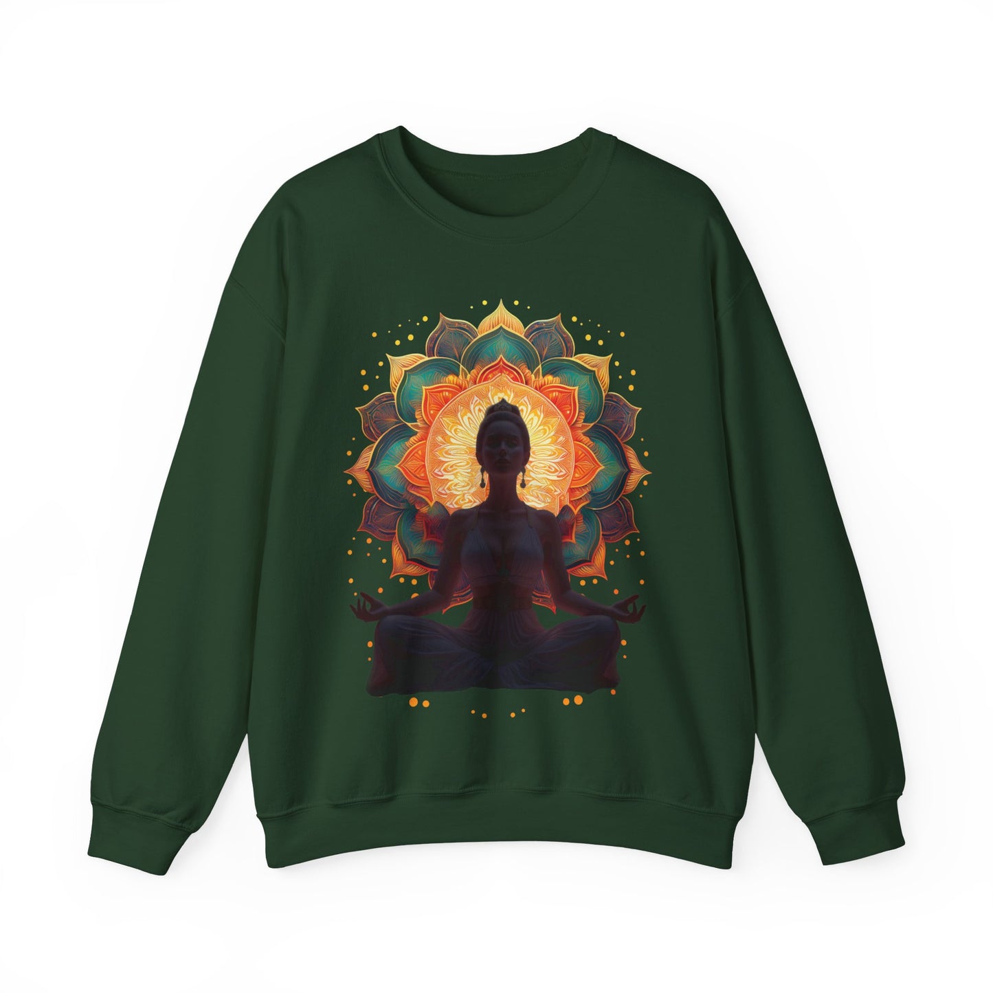 Zen Buddha Sweatshirt - Relaxation Gift, Meditation Apparel, Cozy Layer, Yoga Shirt, Spiritual Fashion, Mindfulness Outfit