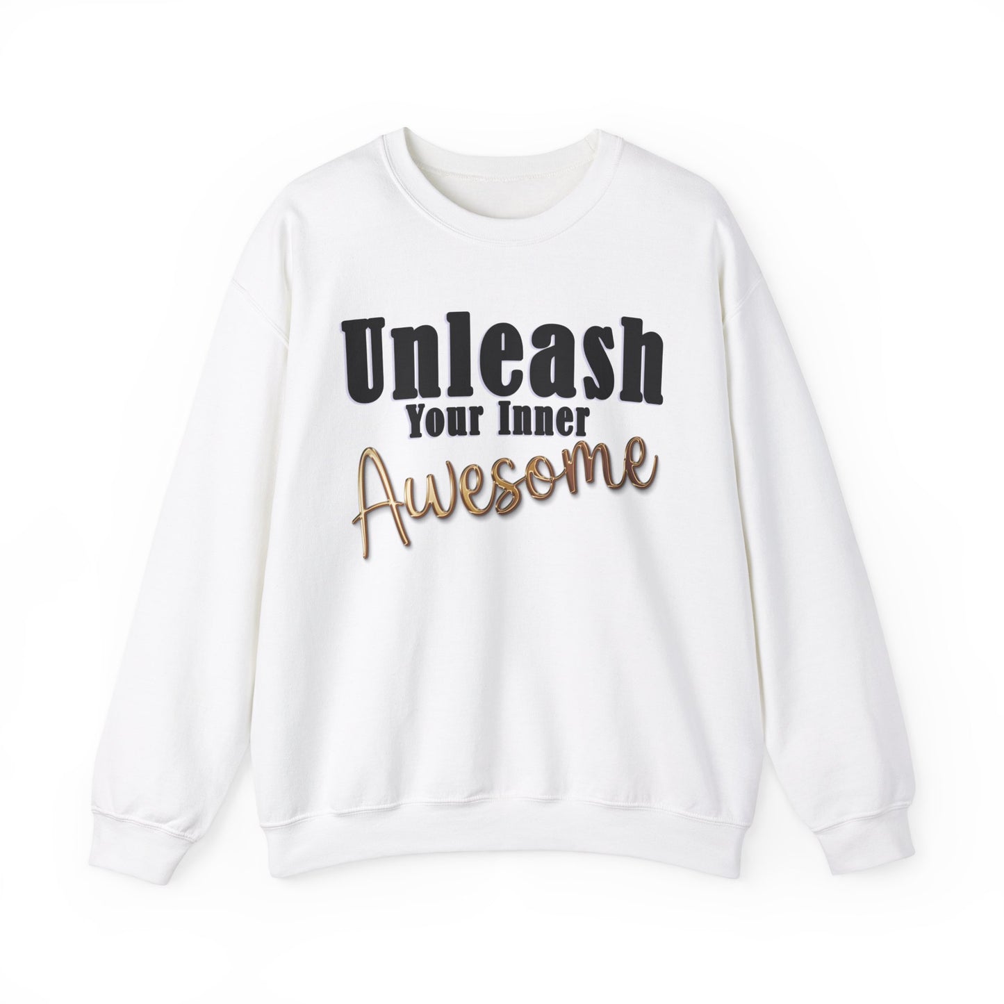 Unisex Heavy Blend™ Crewneck Sweatshirt - Unleash Your Inner Awesome