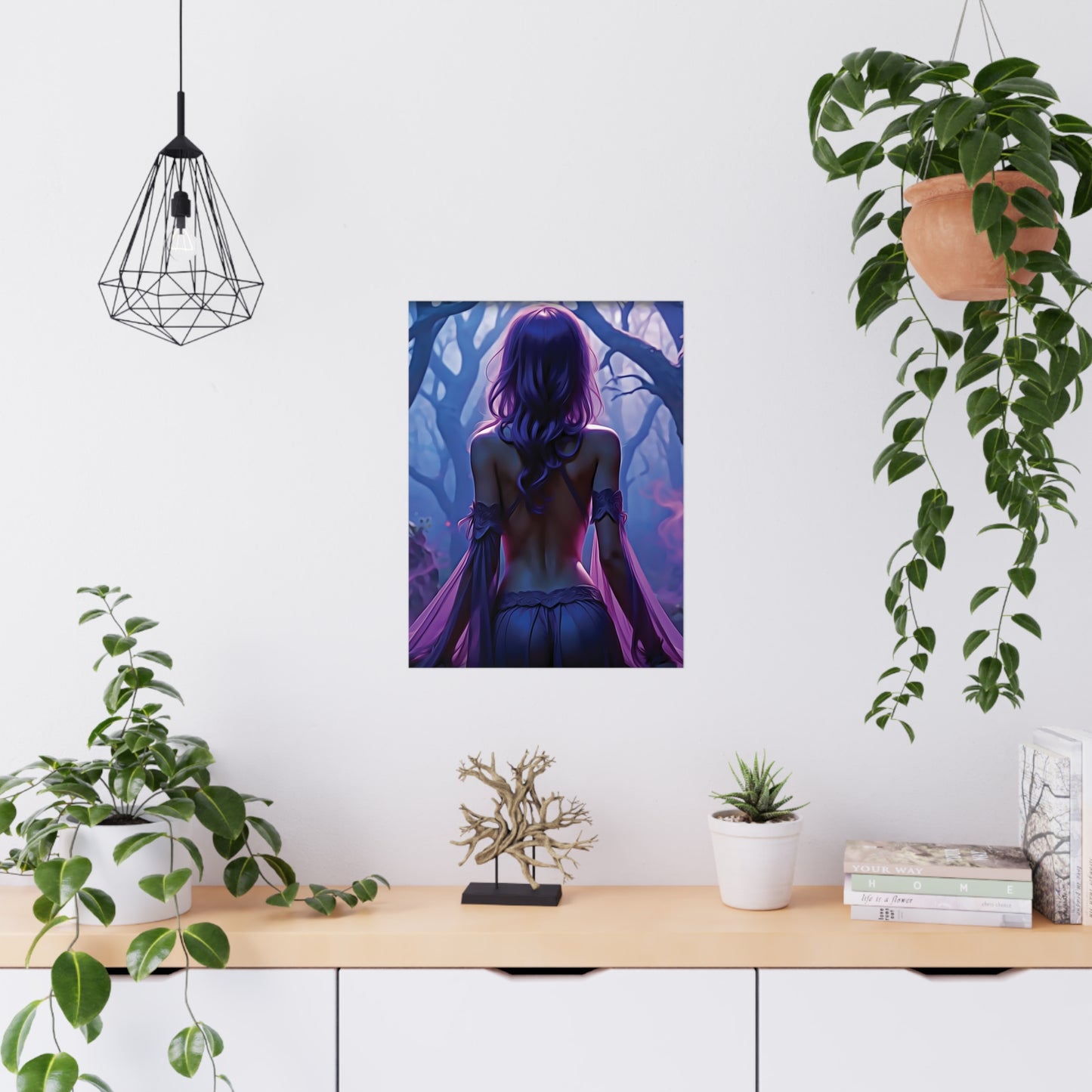 Whisper of the Mystic Woods β Where Magic Finds You π«οΈπ - Mystical Matte Posters for Home Decor, Fantasy Wall Art, Dreamy Room Aesthetic, Gift for Art Lovers, Fairy Tale Vibes