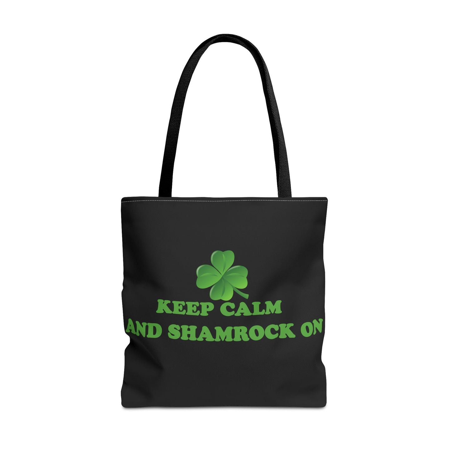 St. Patrick's Day Tote Bag - Keep Calm and Shamrock On
