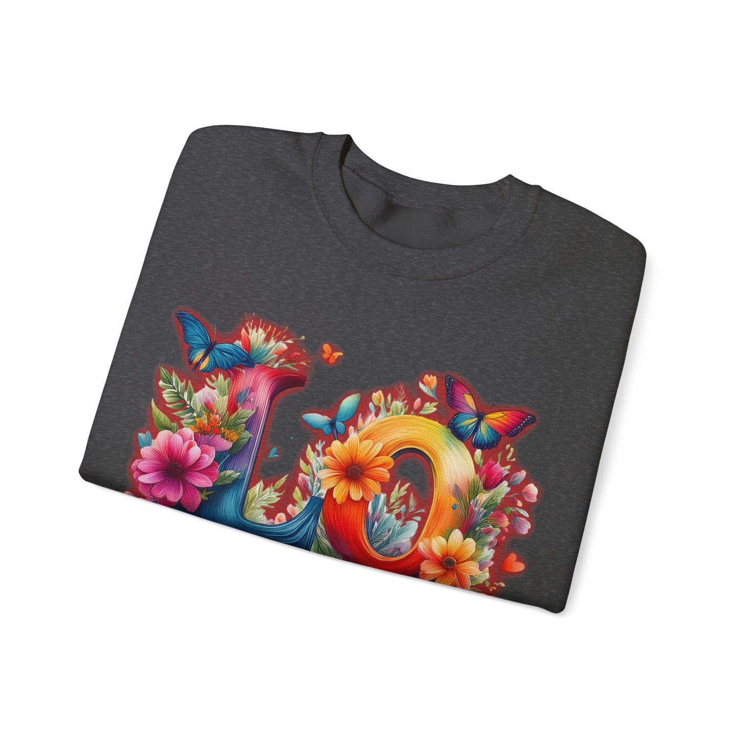 Blooming Love Design 2 - Unisex Sweatshirt for Valentines Day