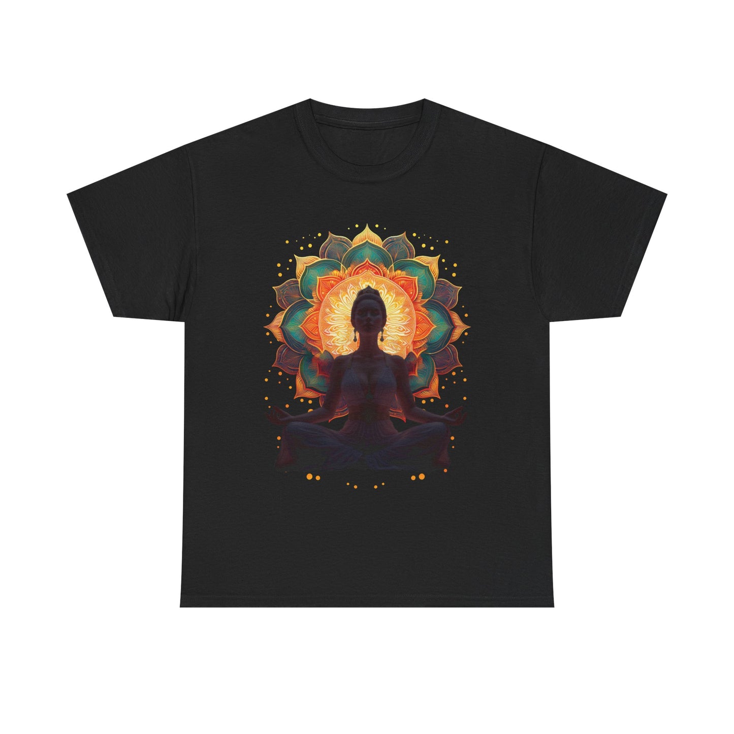 Mandala Sunburst Tee - Yoga, Mindfulness, Meditation