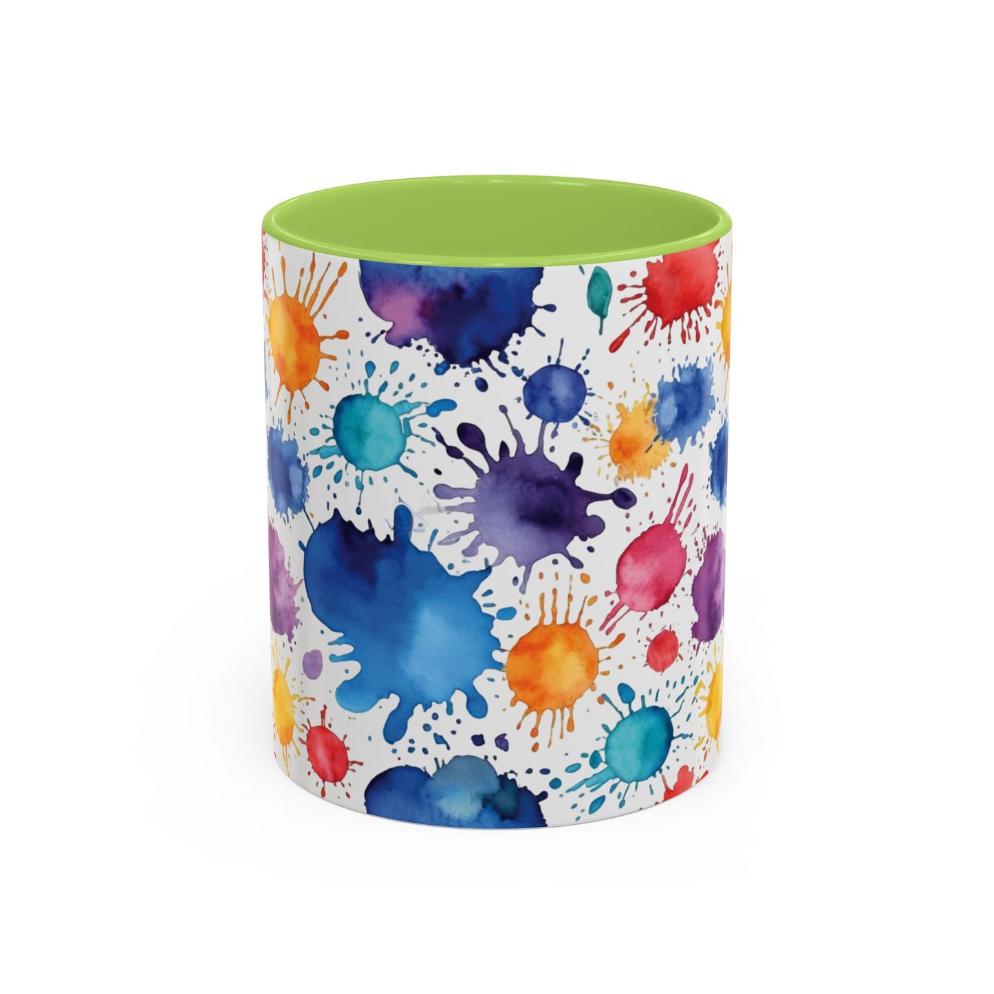 Coffee Mug: Splash Color Explosion Abstract Art Design