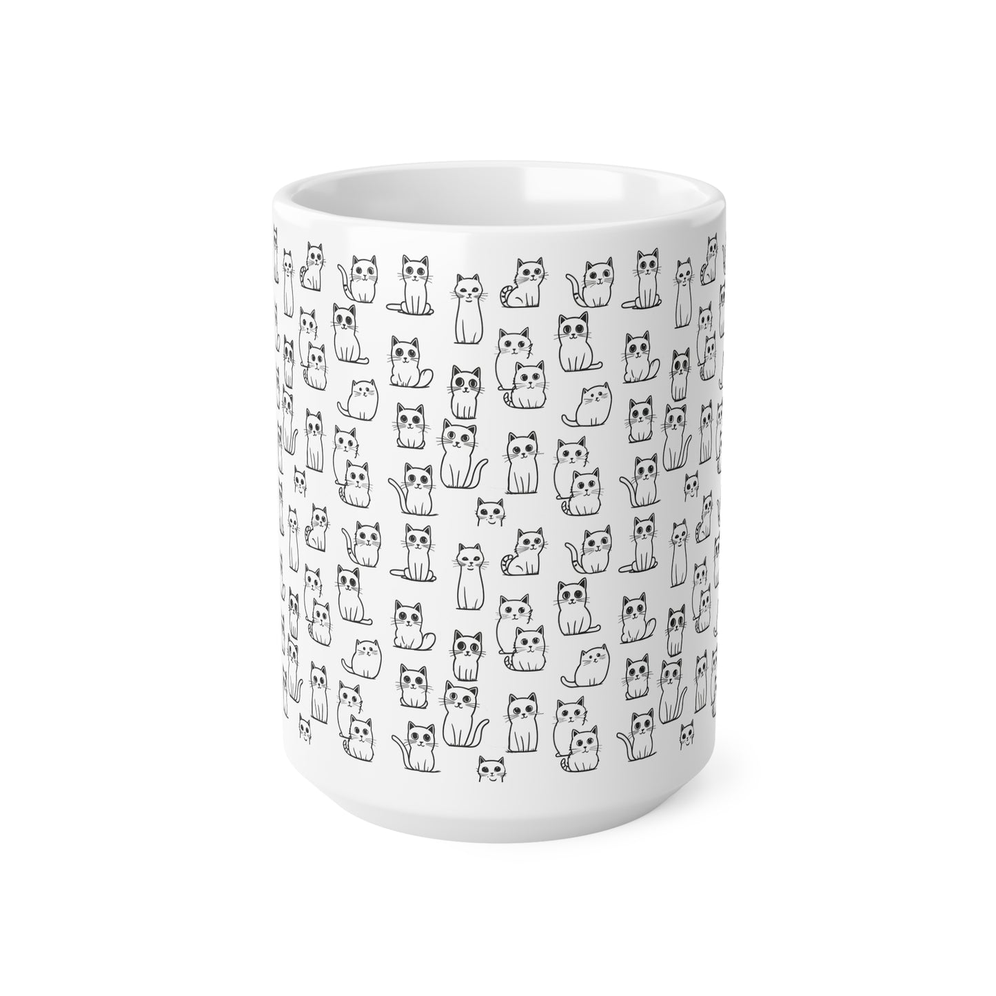 Coffee Cups - Cats in all shapes and sizes 11oz, 15oz