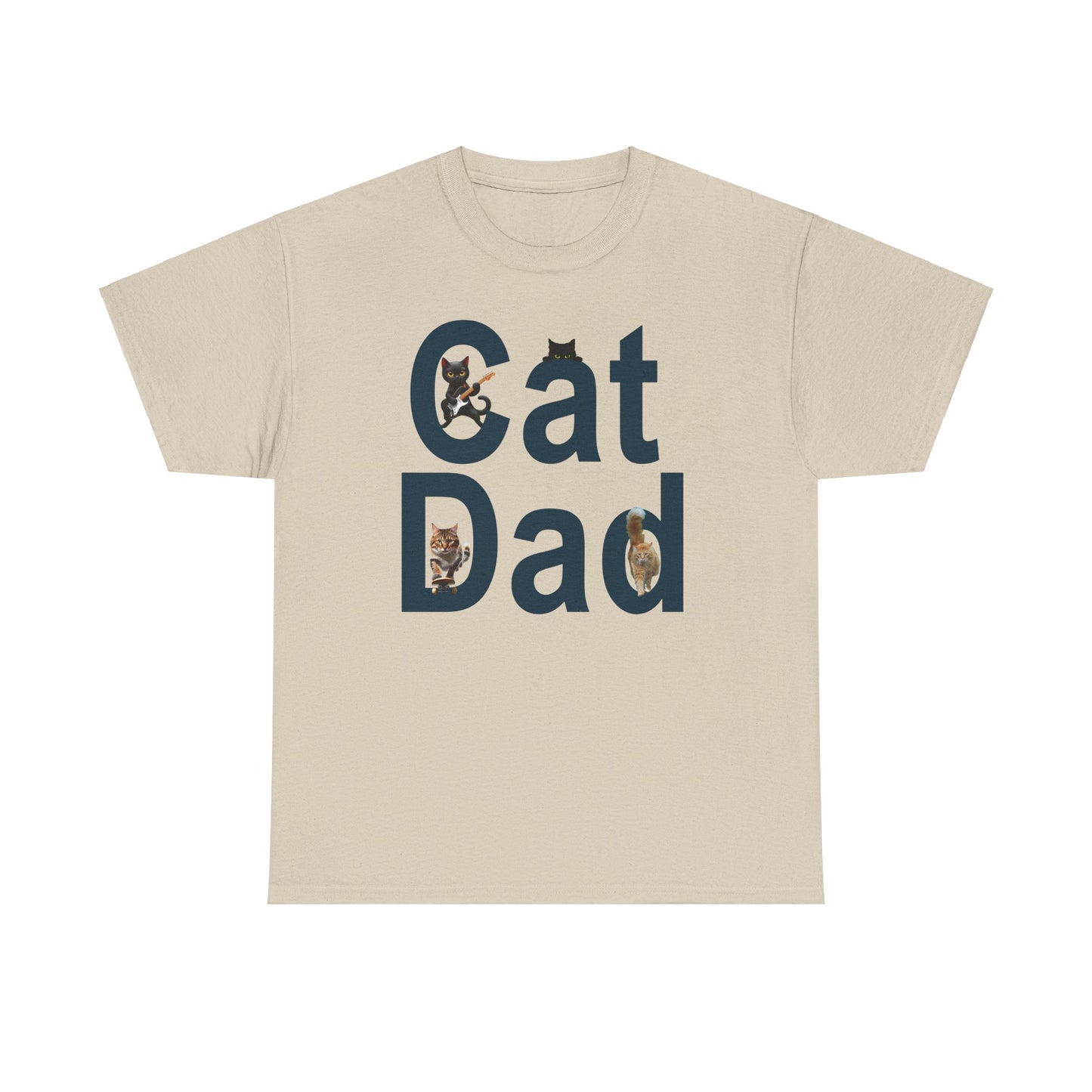 Cat Lover T-Shirt - Cat Dad Life: Purrfection in Progress ๐พ.