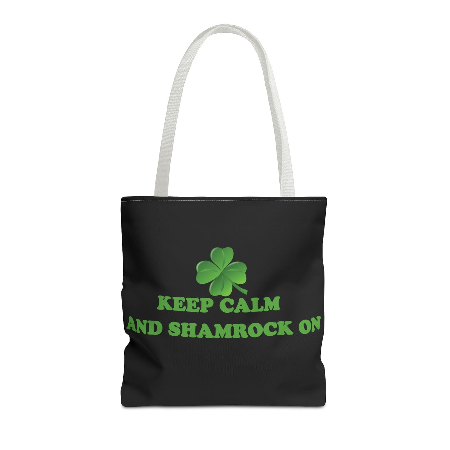 St. Patrick's Day Tote Bag - Keep Calm and Shamrock On