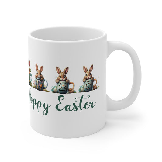 Copy of Mug - Hoppy Easter 2025 Ceramic Coffee Cup 11oz/15oz