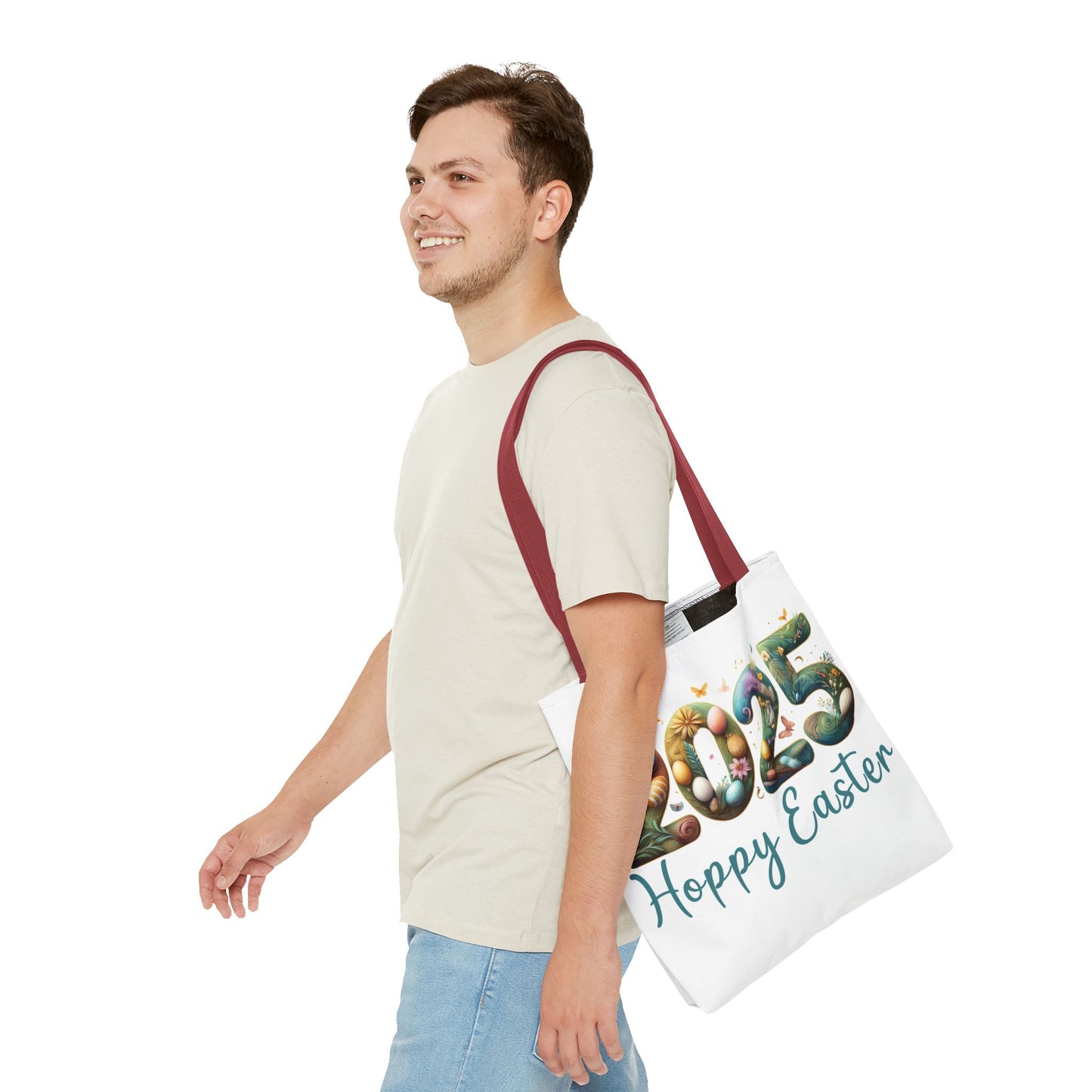 Easter Tote Bag - Hoppy Easter 2025