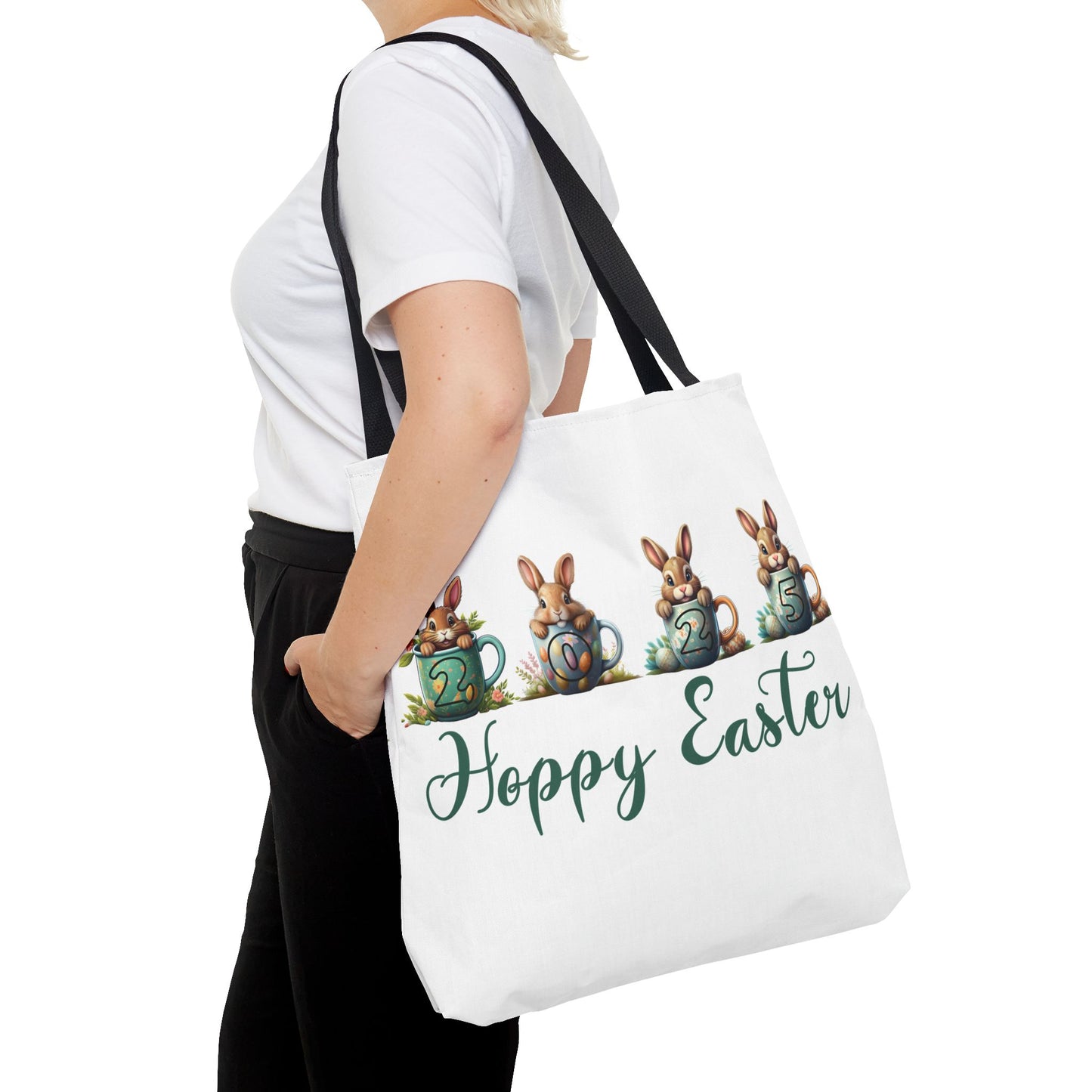 Easter Tote Bag - 2025 Hoppy Easter