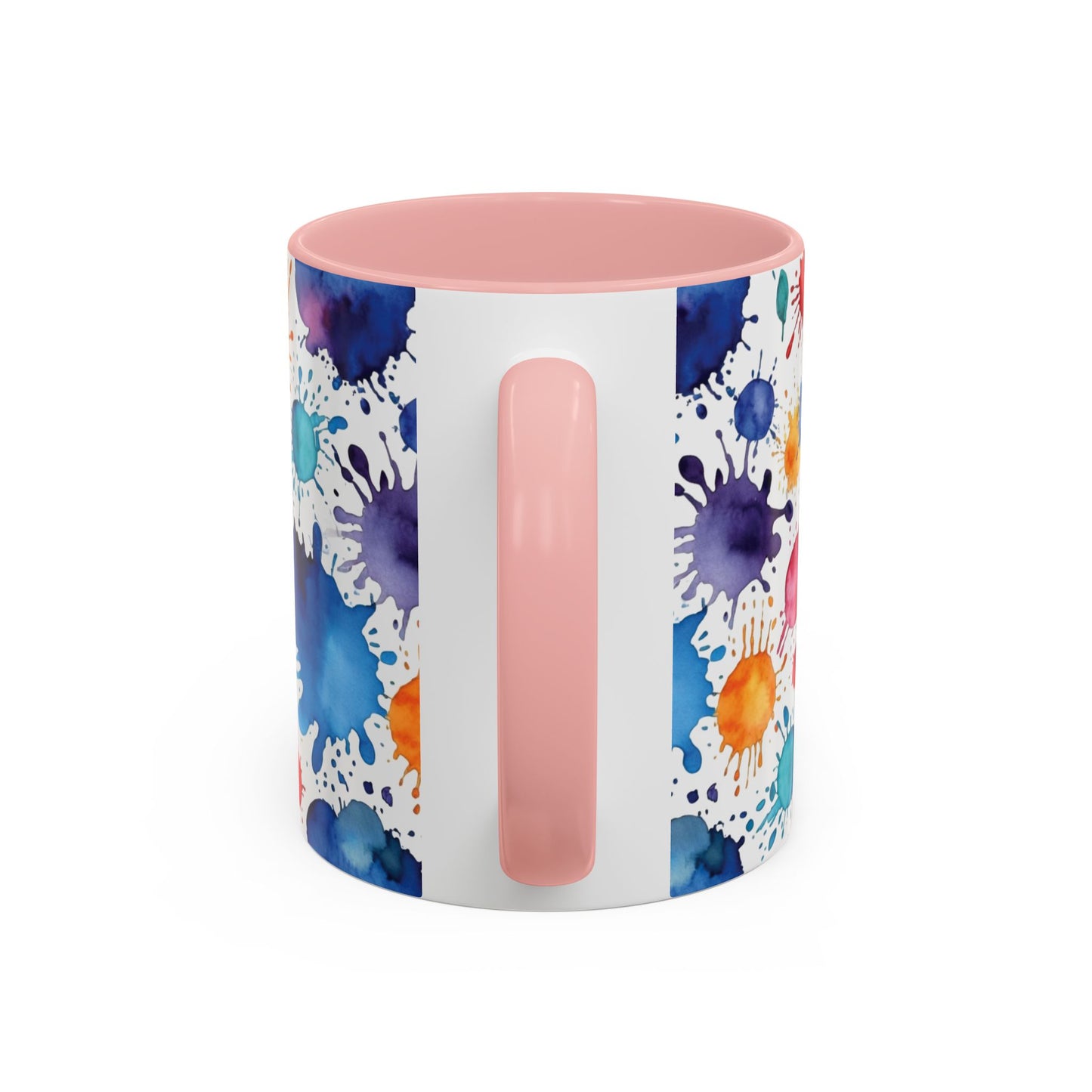 Coffee Mug: Splash Color Explosion Abstract Art Design