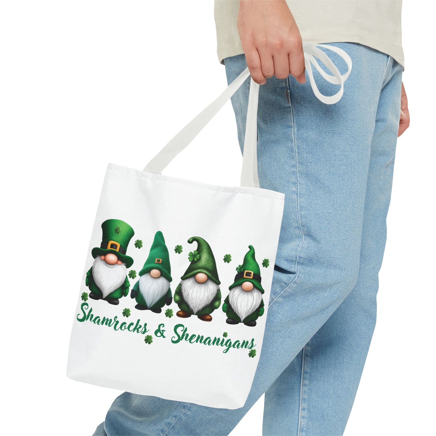 St. Patrick's Day Tote Bag - Shamrocks & Shenanigans