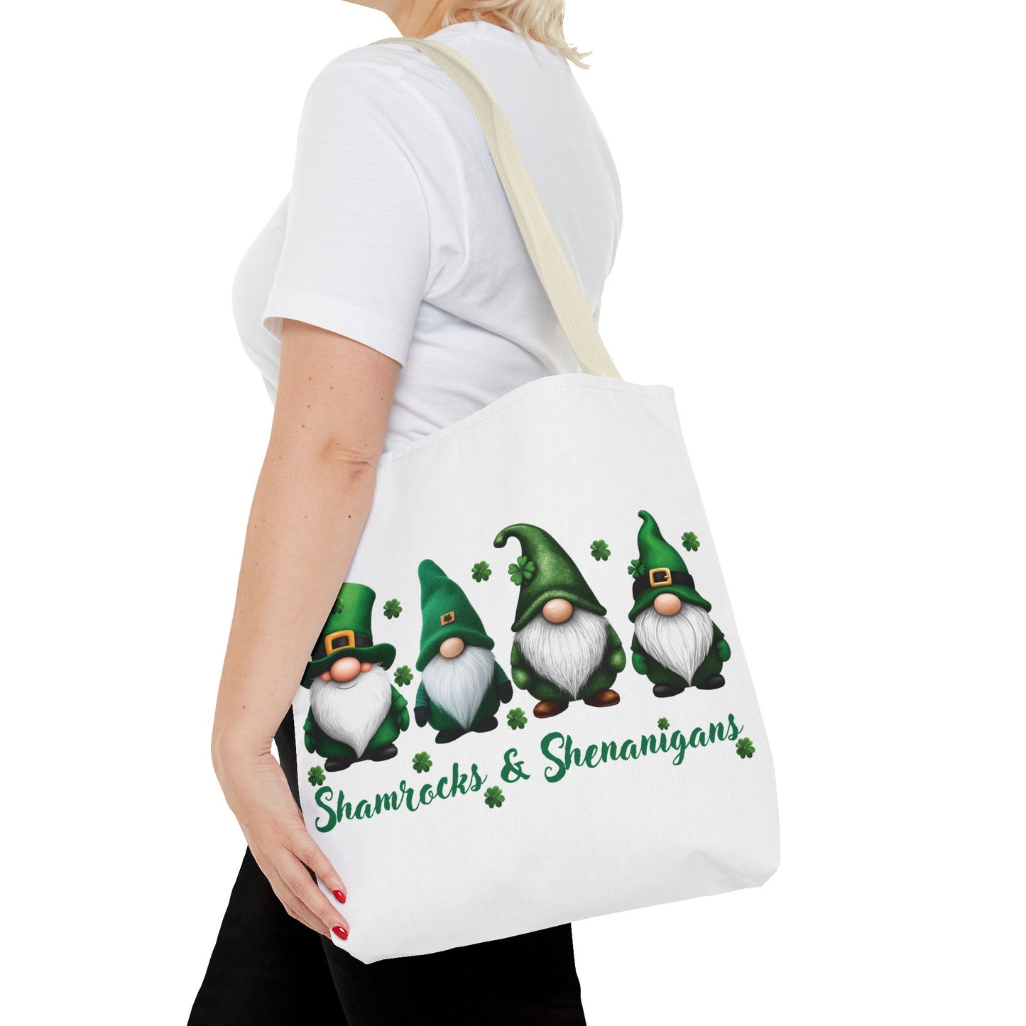 St. Patrick's Day Tote Bag - Shamrocks & Shenanigans