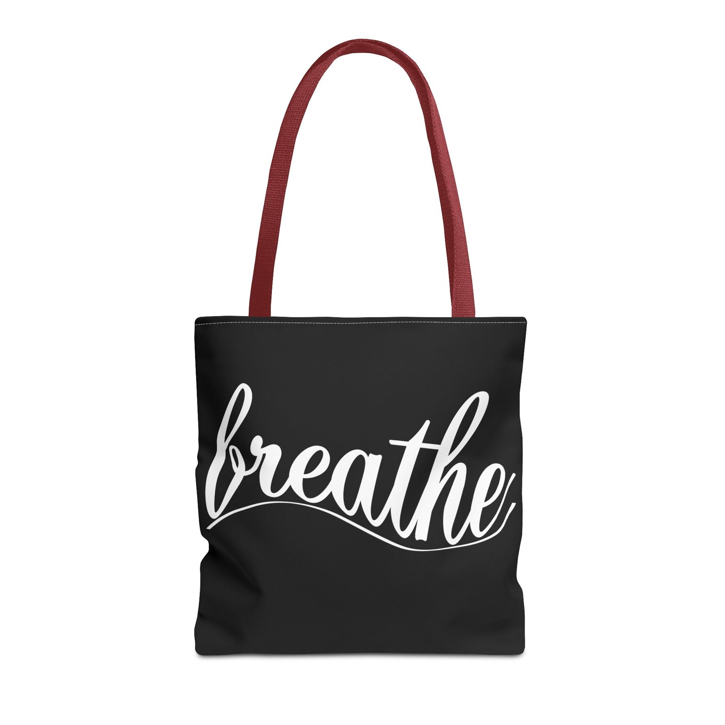 Inspirational 'Breathe' Tote Bag - Motivational Everyday Carry