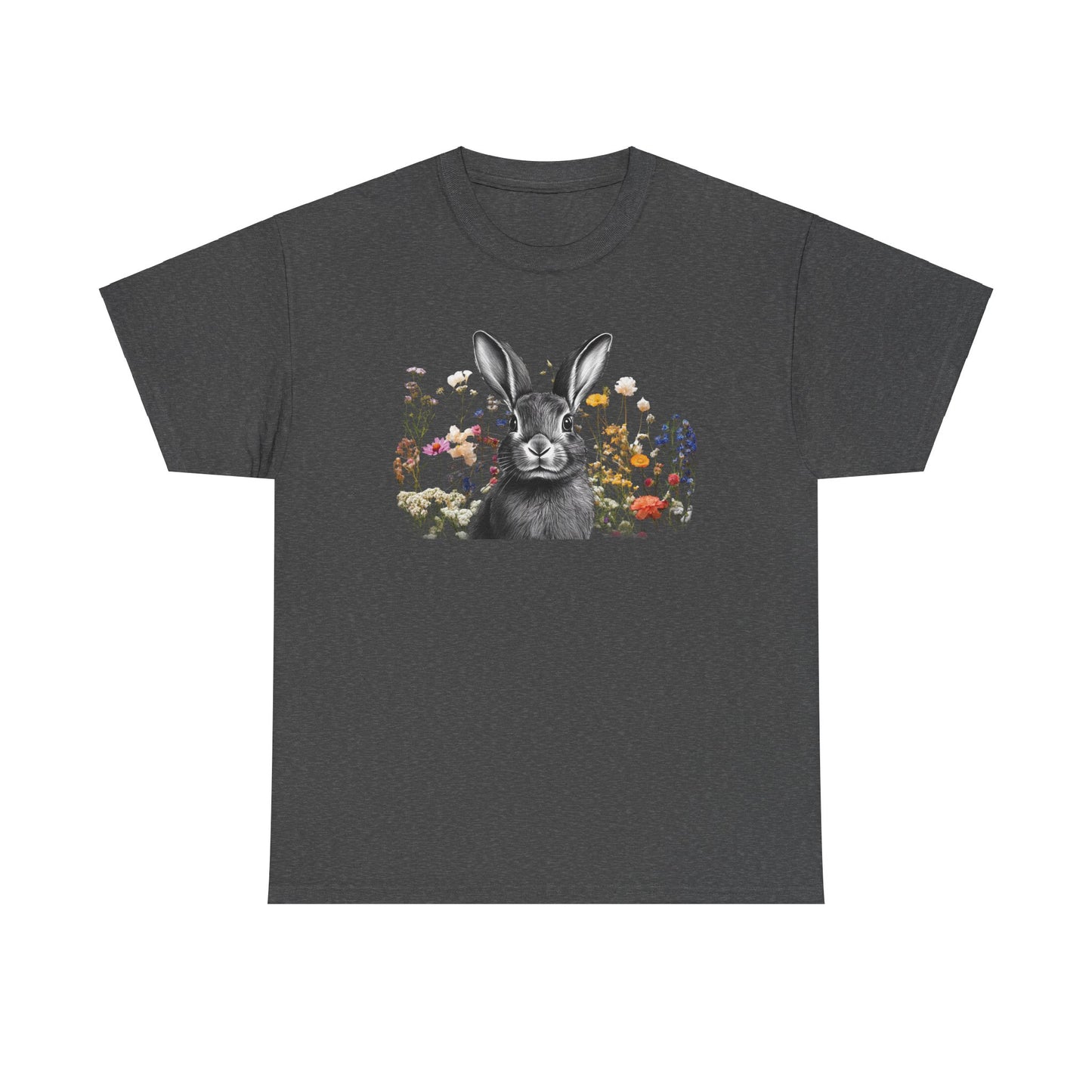 Easter - Unisex Tee - Easter Bunny in the Meadow