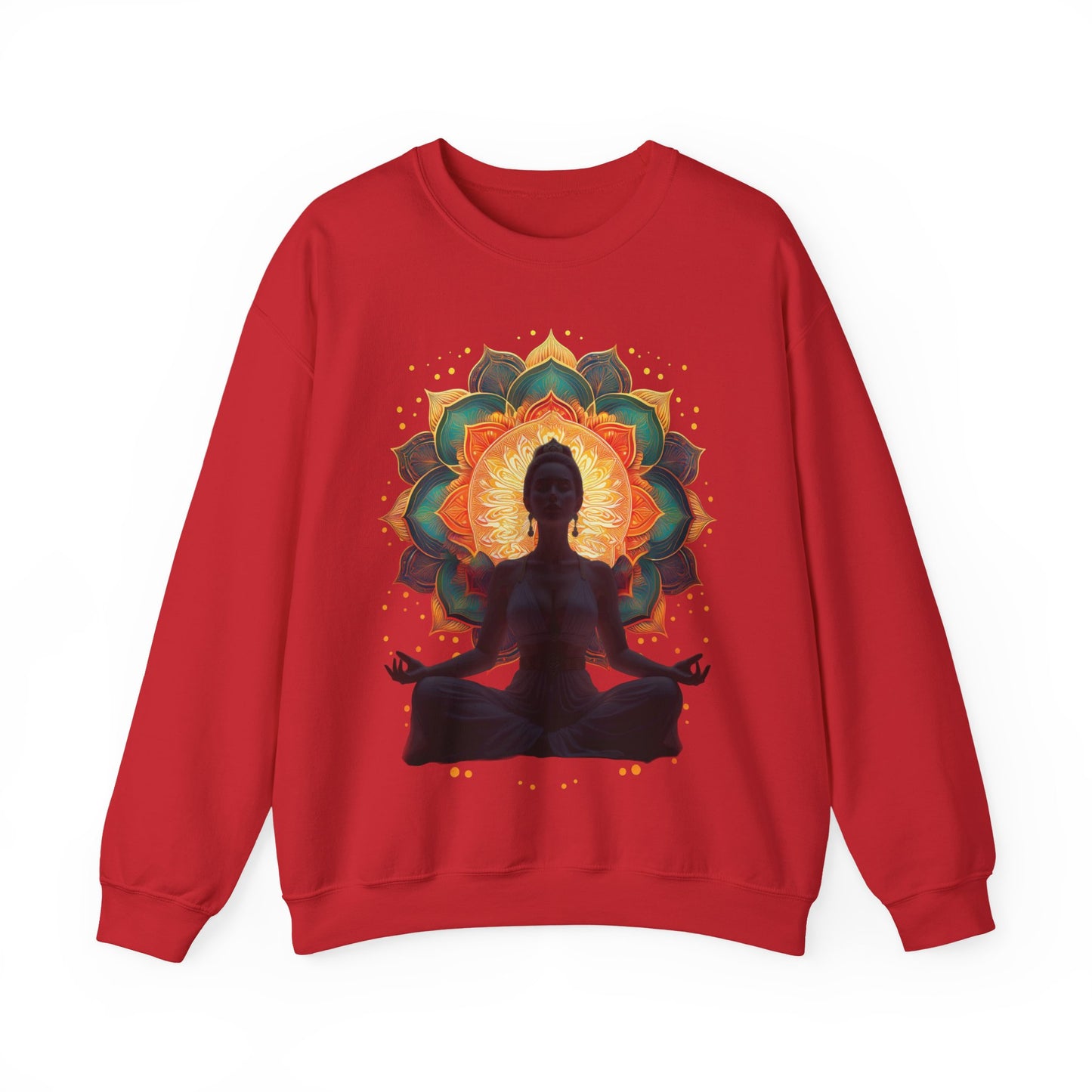 Zen Buddha Sweatshirt - Relaxation Gift, Meditation Apparel, Cozy Layer, Yoga Shirt, Spiritual Fashion, Mindfulness Outfit
