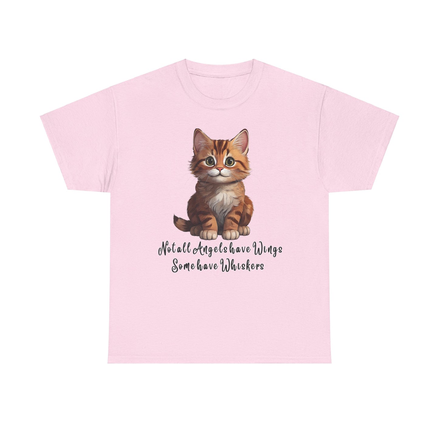 Cat Lover T-Shirt - Not all Angels have Wings, some have whiskers