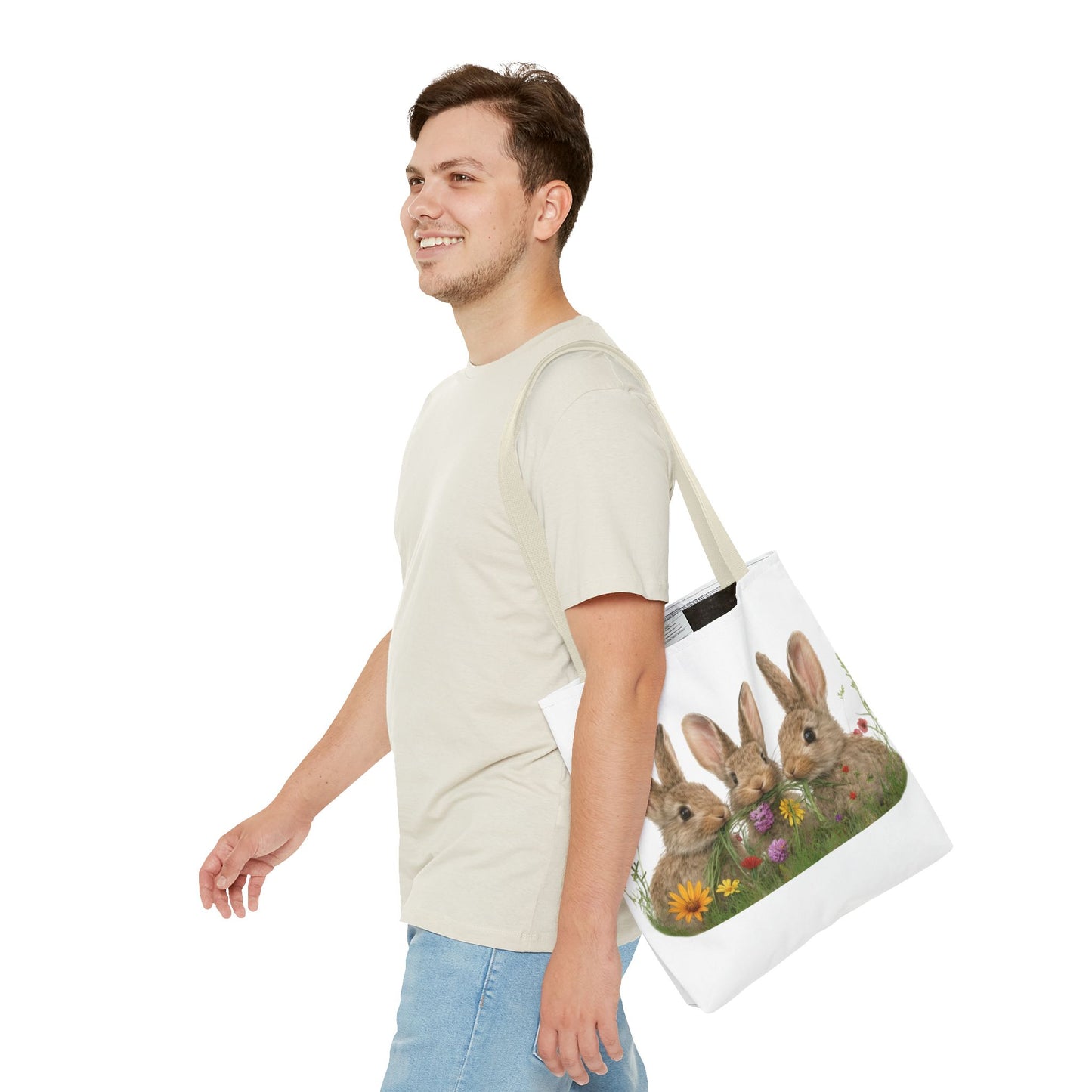 Easter Tote Bag - Bunny Easter