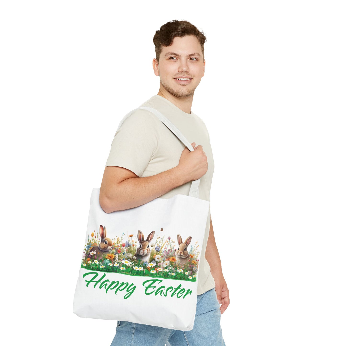 Easter Tote Bag - Happy Easter