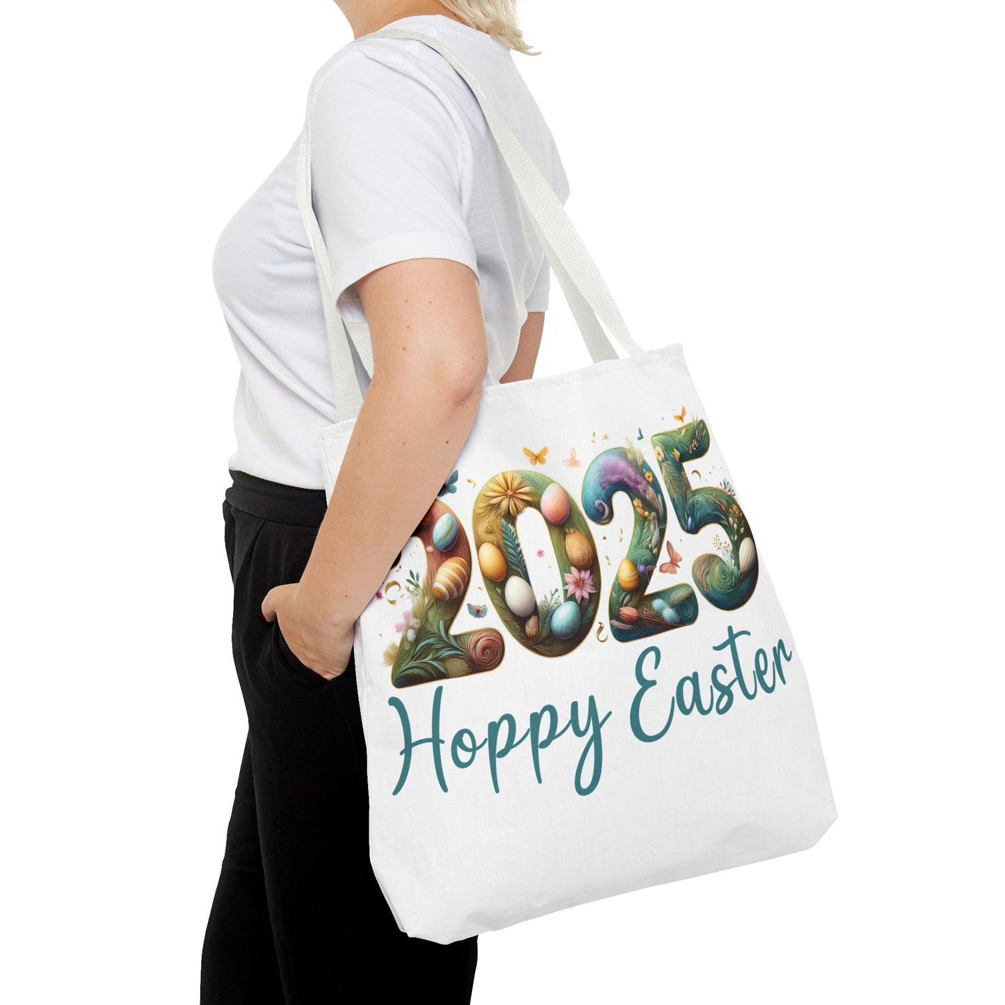 Easter Tote Bag - Hoppy Easter 2025