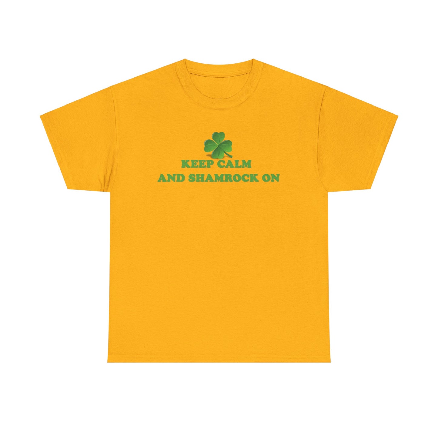 Keep Calm and Shamrock On - Unisex Tee - Irish, St Patrick's Day