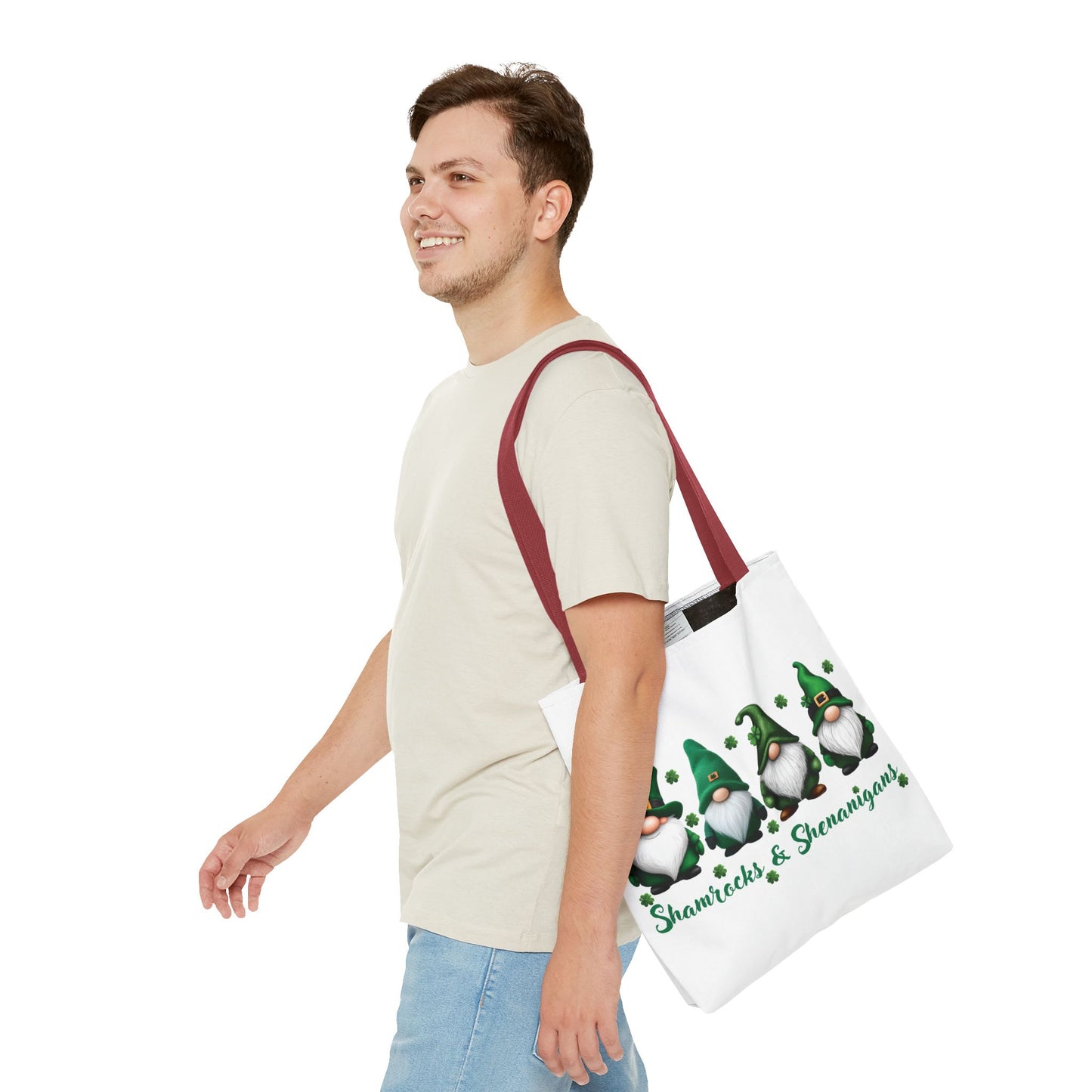 St. Patrick's Day Tote Bag - Shamrocks & Shenanigans