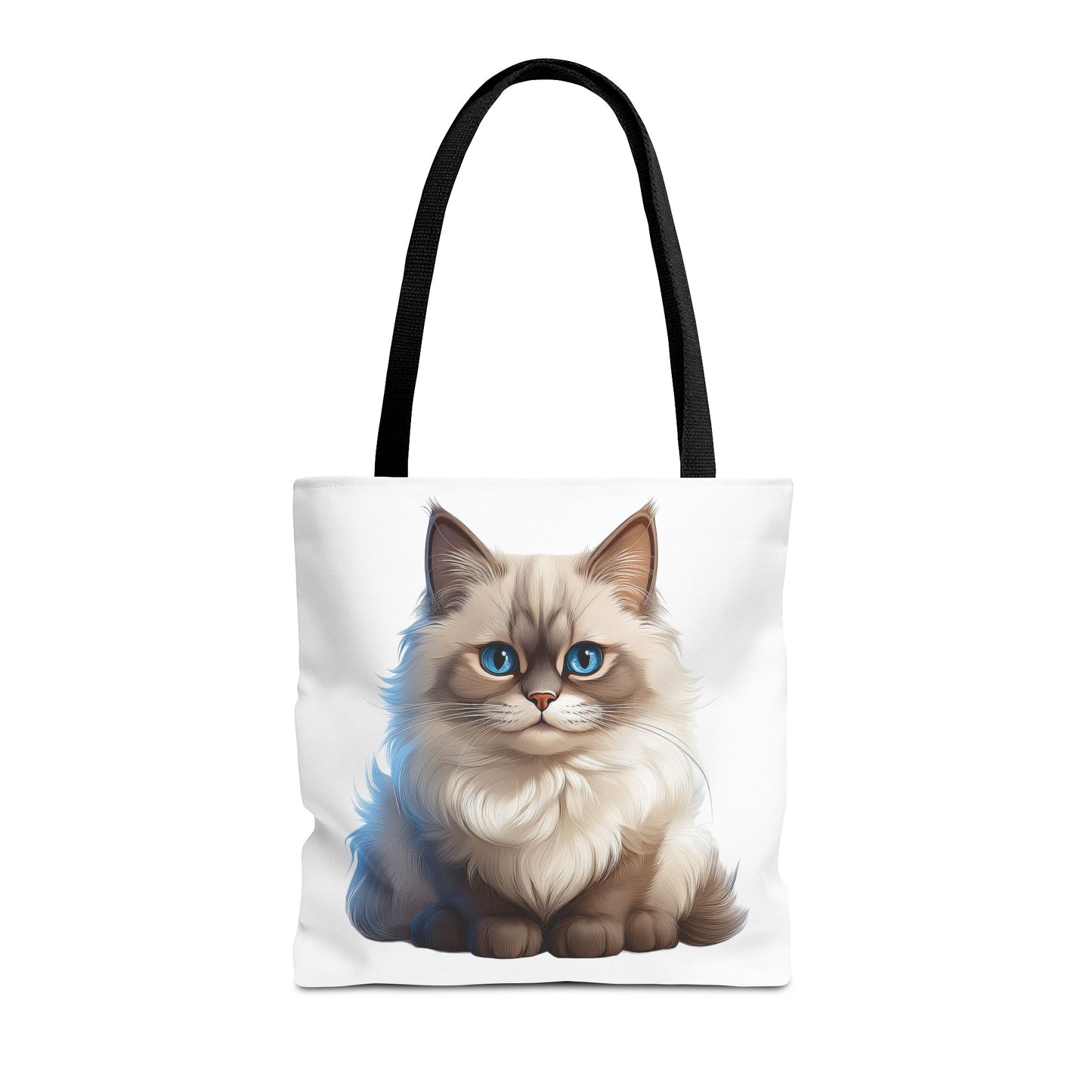 Ragdoll Cuteness Cat Illustration Tote Bag - Perfect for Pet Lovers