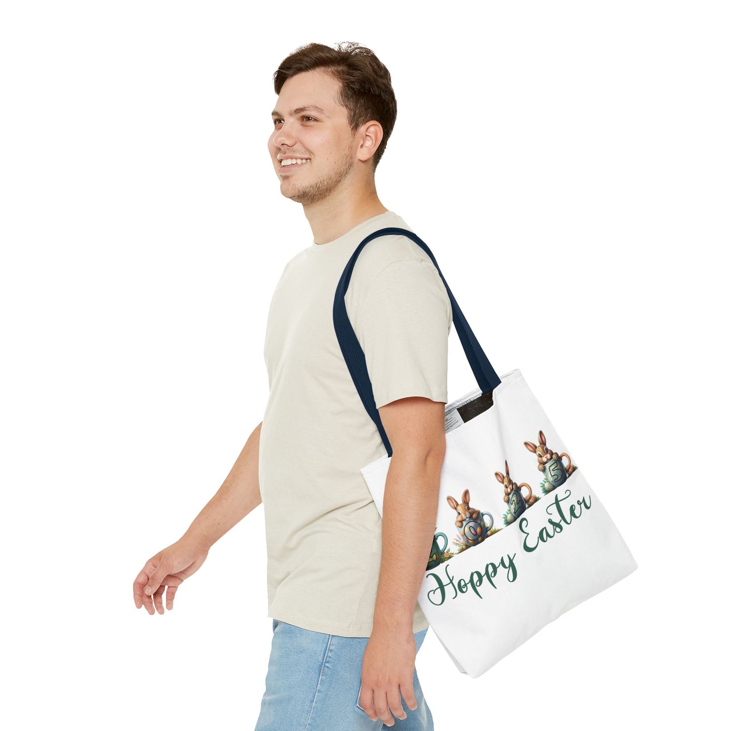 Easter Tote Bag - 2025 Hoppy Easter