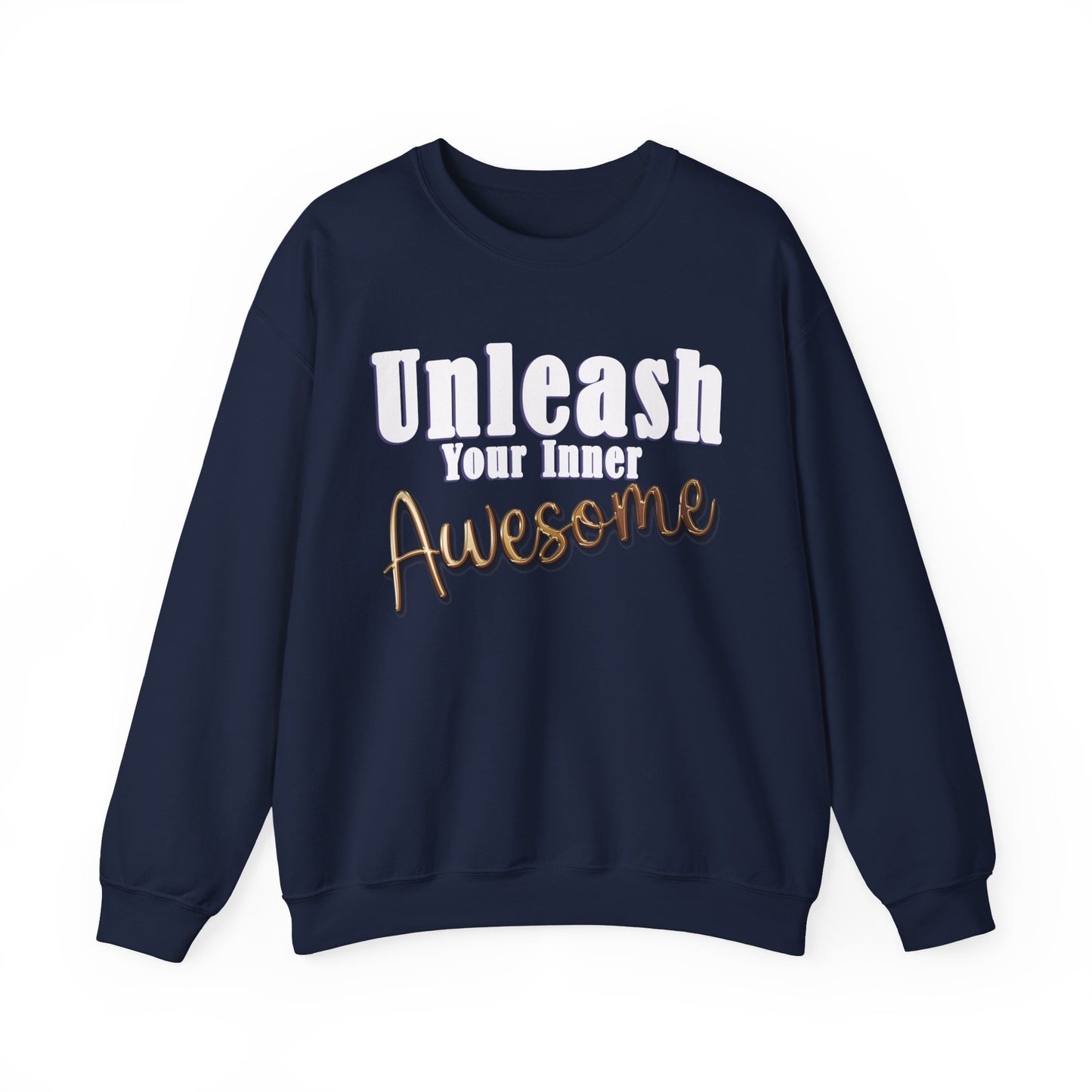 Unisex Heavy Blend™ Crewneck Sweatshirt - Unleash Your Inner Awesome