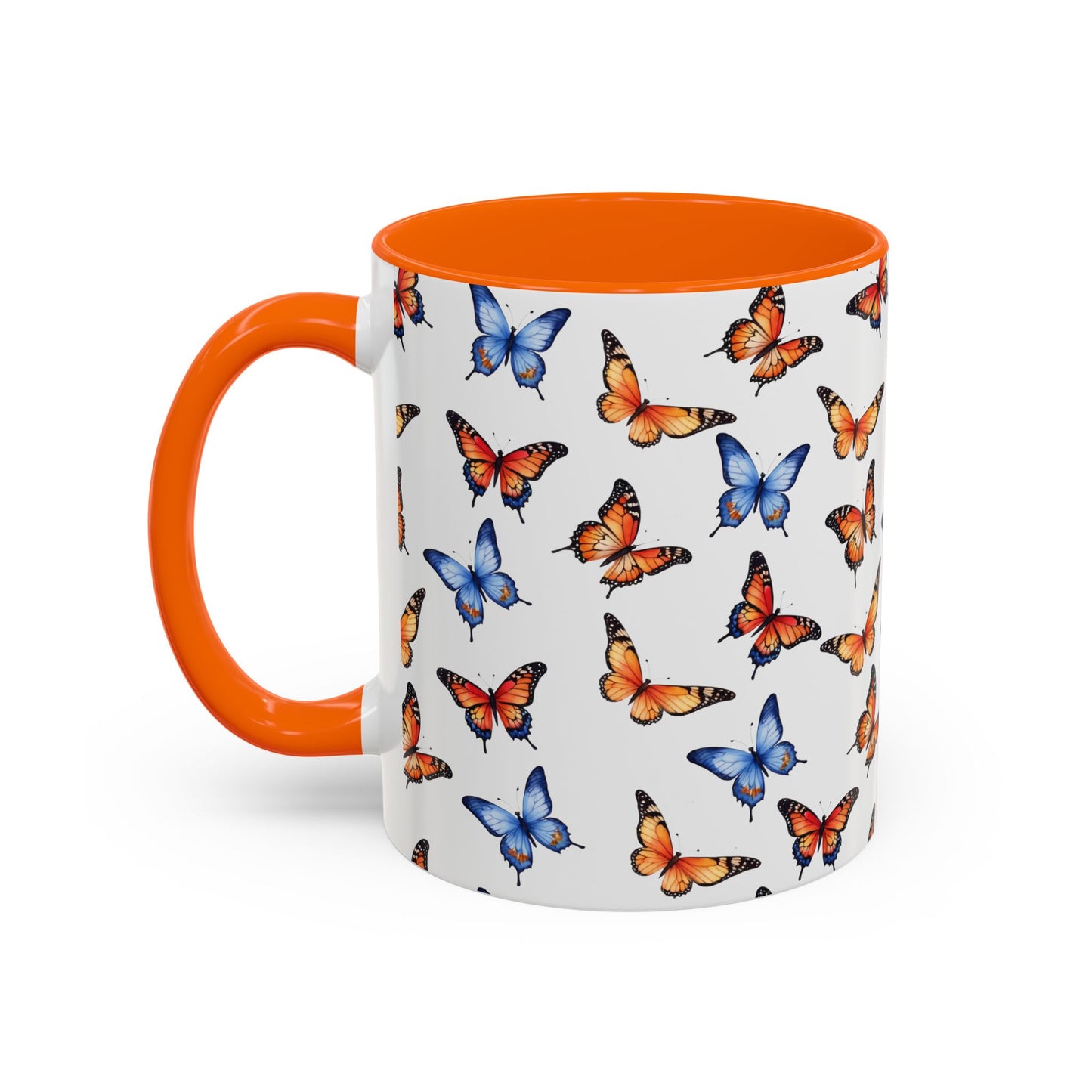 Coffee Mug: Butterfly Abstract Art Design