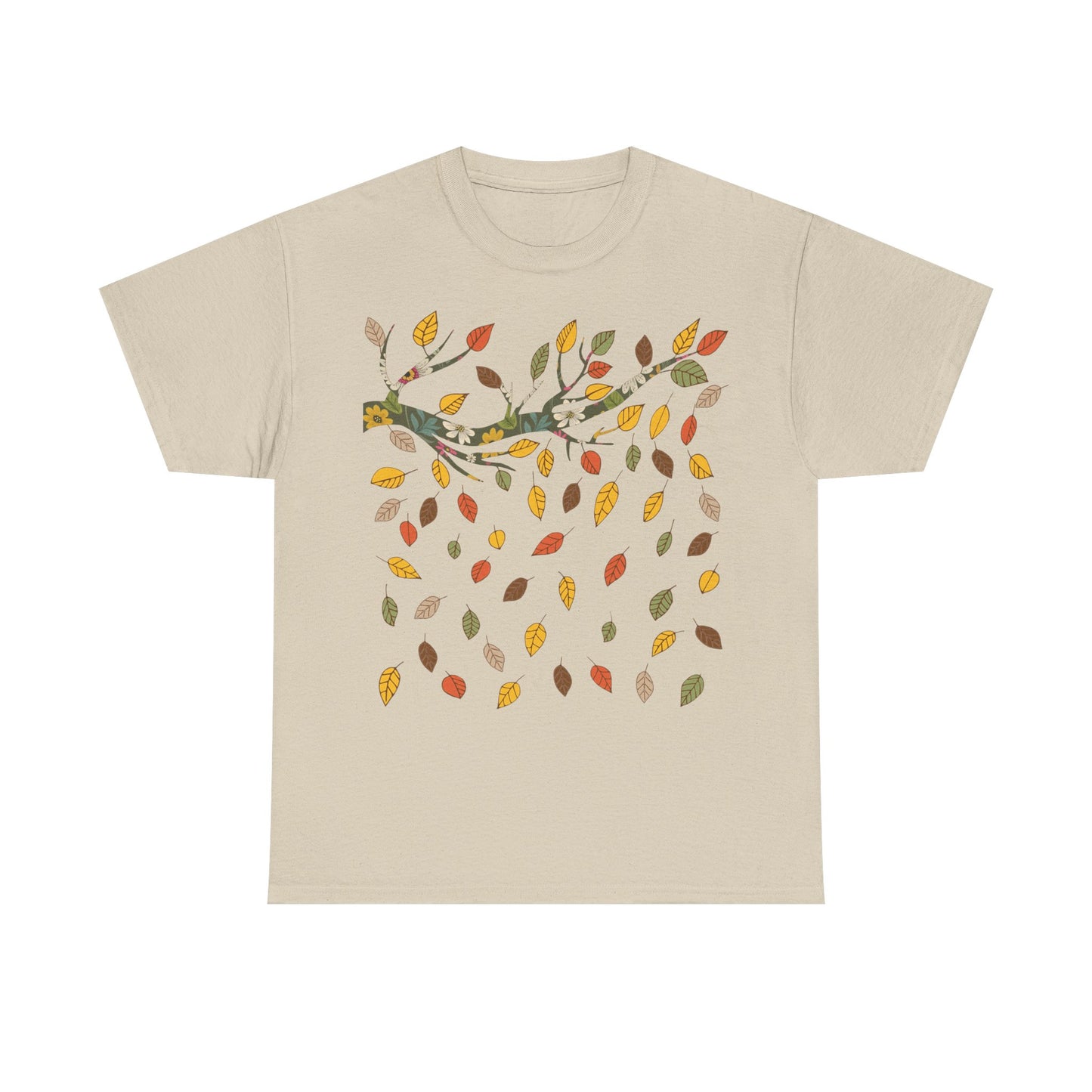 Fall Leaves Unisex Heavy Cotton Tee