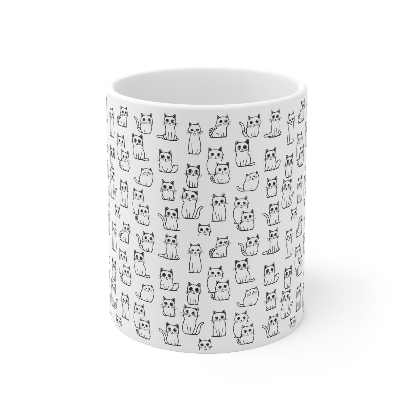 Coffee Cups - Cats in all shapes and sizes 11oz, 15oz