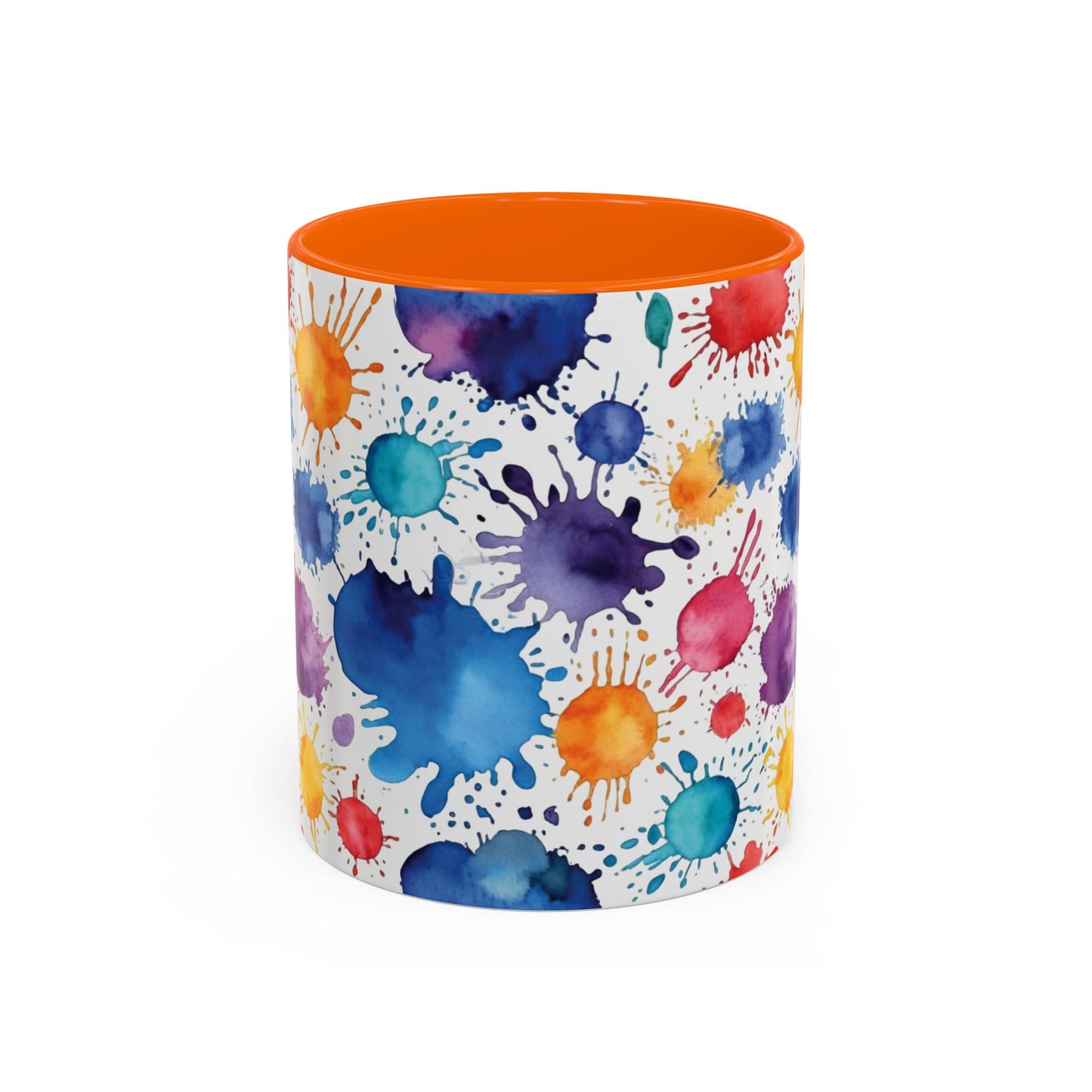 Coffee Mug: Splash Color Explosion Abstract Art Design