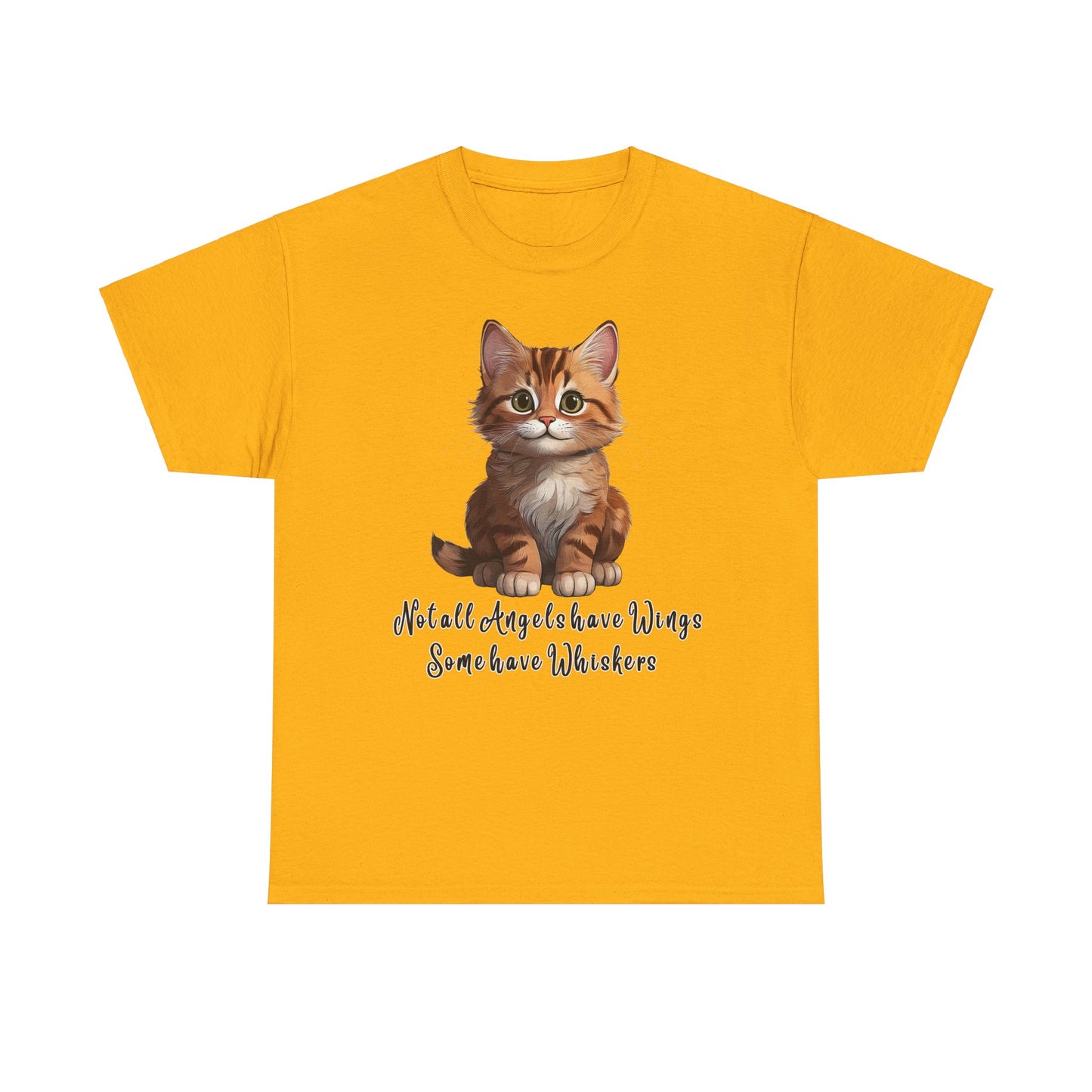 Cat Lover T-Shirt - Not all Angels have Wings, some have whiskers