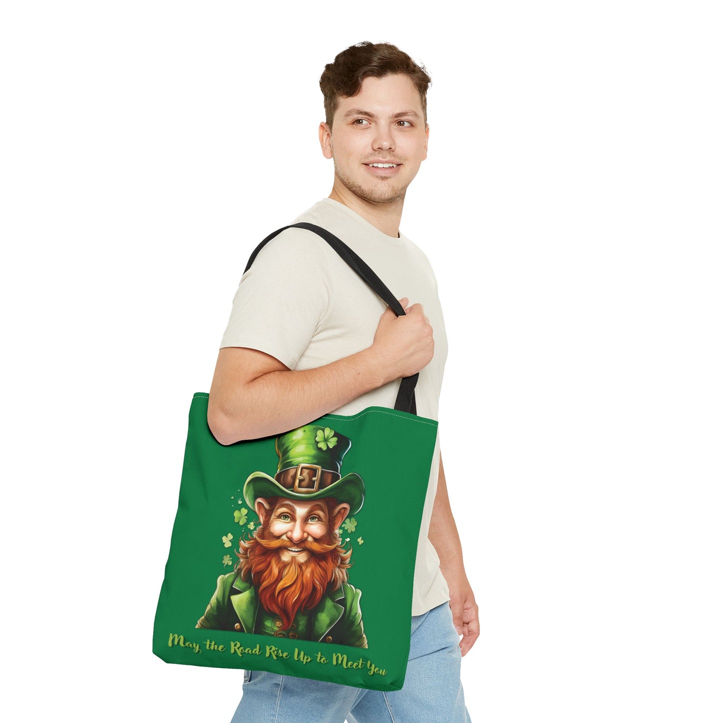 St. Patrick's Day Tote Bag - May the Road Rise Up to Meet You