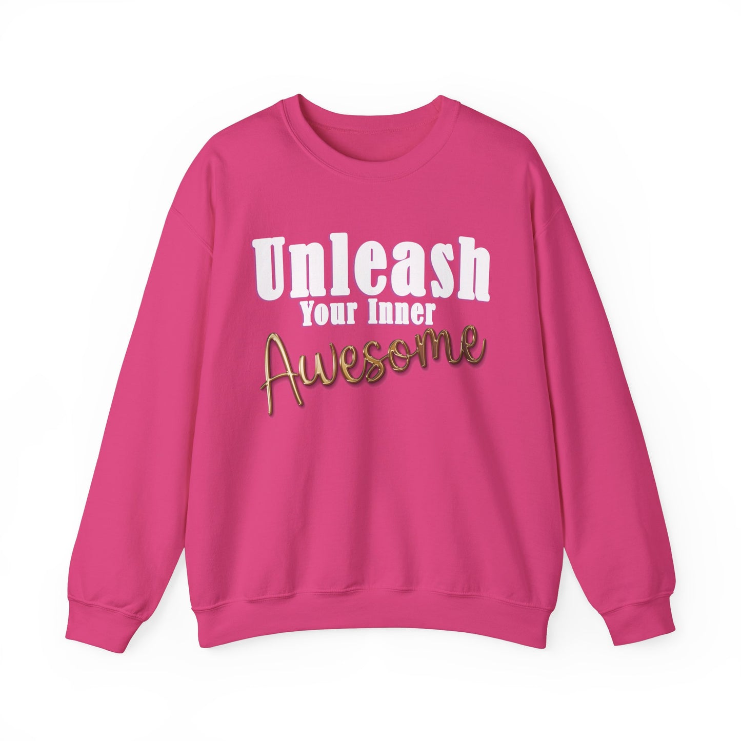 Unisex Heavy Blend™ Crewneck Sweatshirt - Unleash Your Inner Awesome