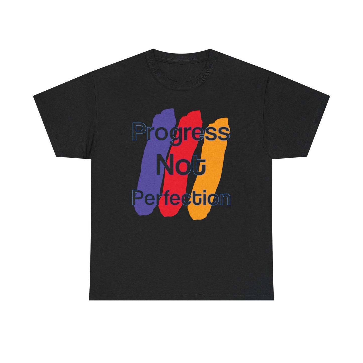 Wear the Win β Progress Is the Real Power ππ¨ - Motivational Unisex Tee | Progress Not Perfection, Casual Wear, Gifts for Dreamers, Self-Improvement, Inspirational Apparel
