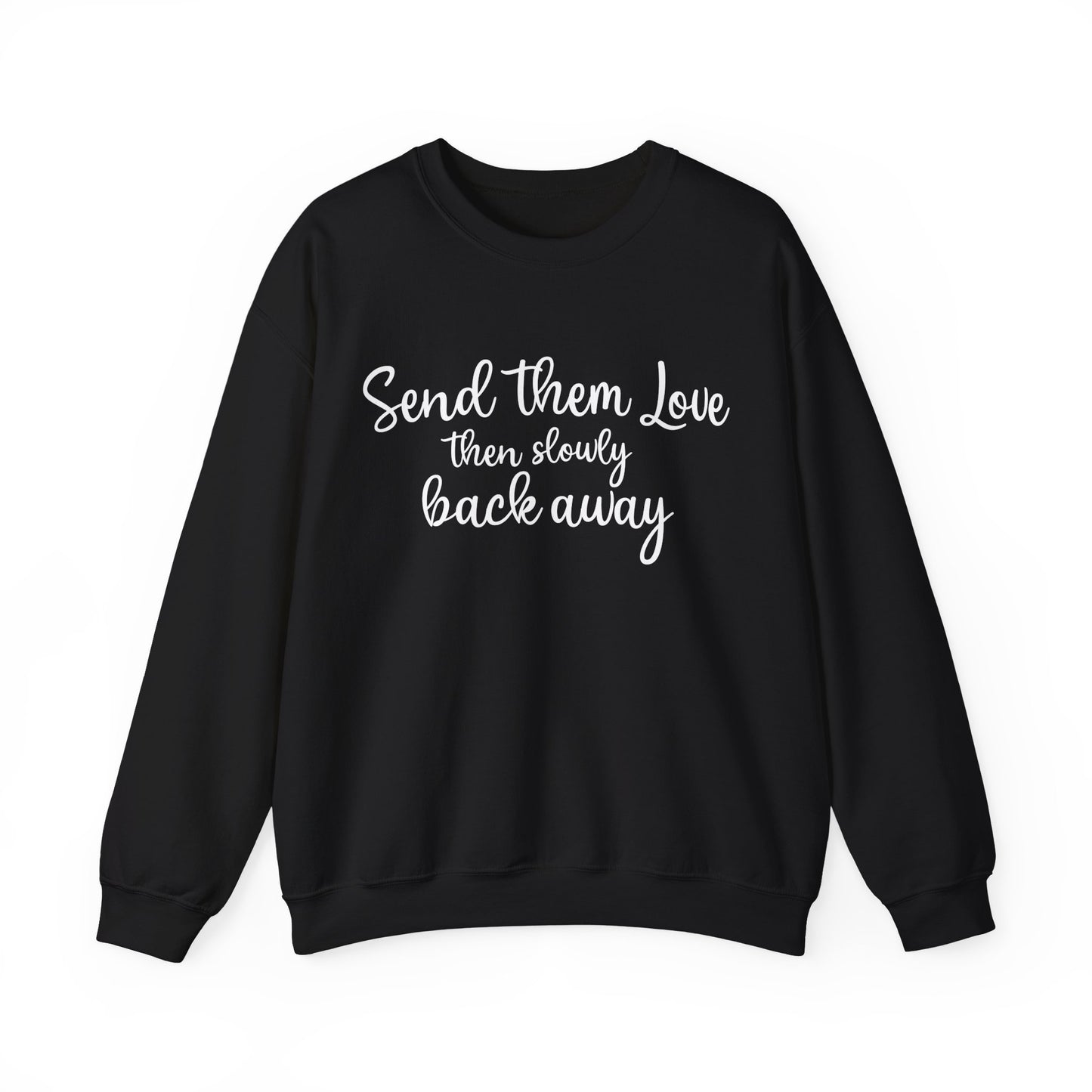 Send Them Love Unisex Crewneck Sweatshirt - Cozy Gift for Friends & Family