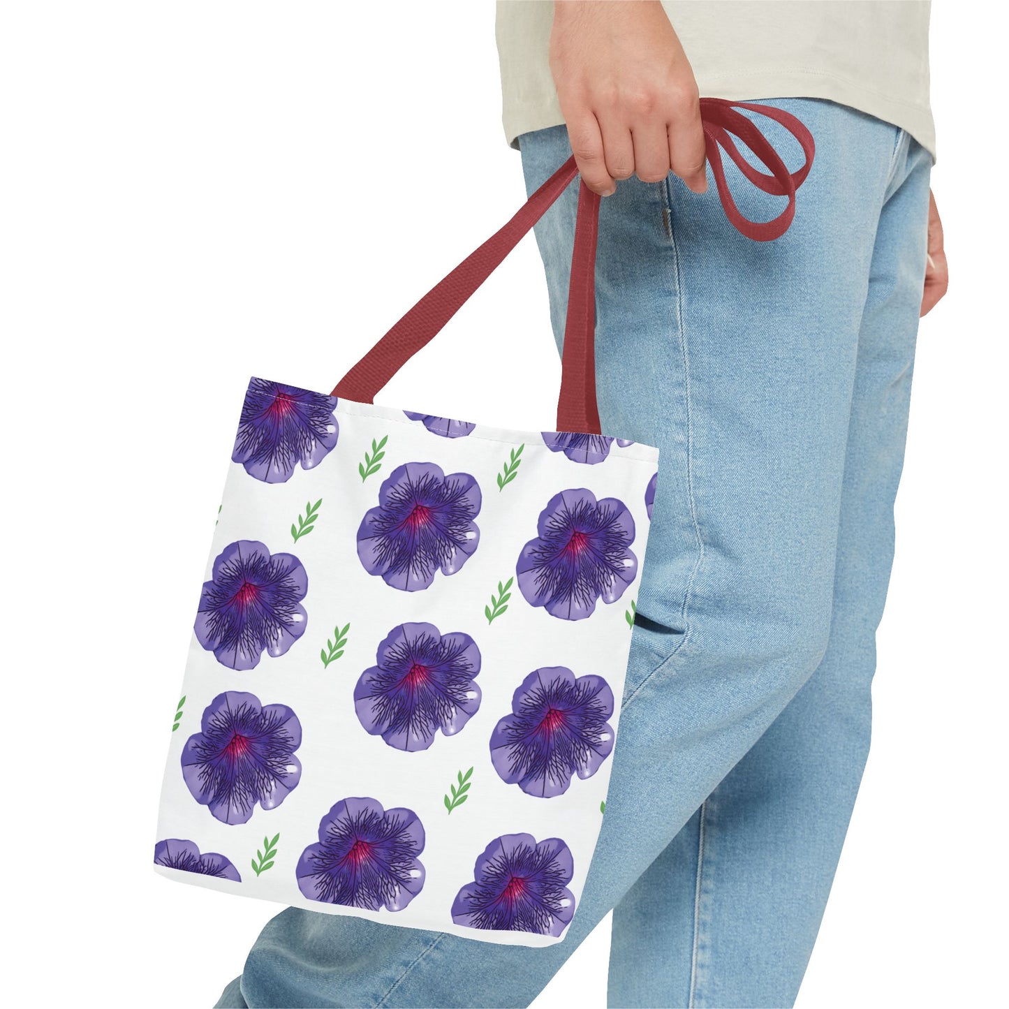 "Petunia" Tote Bag - Stylish Floral Design for Everyday Use
