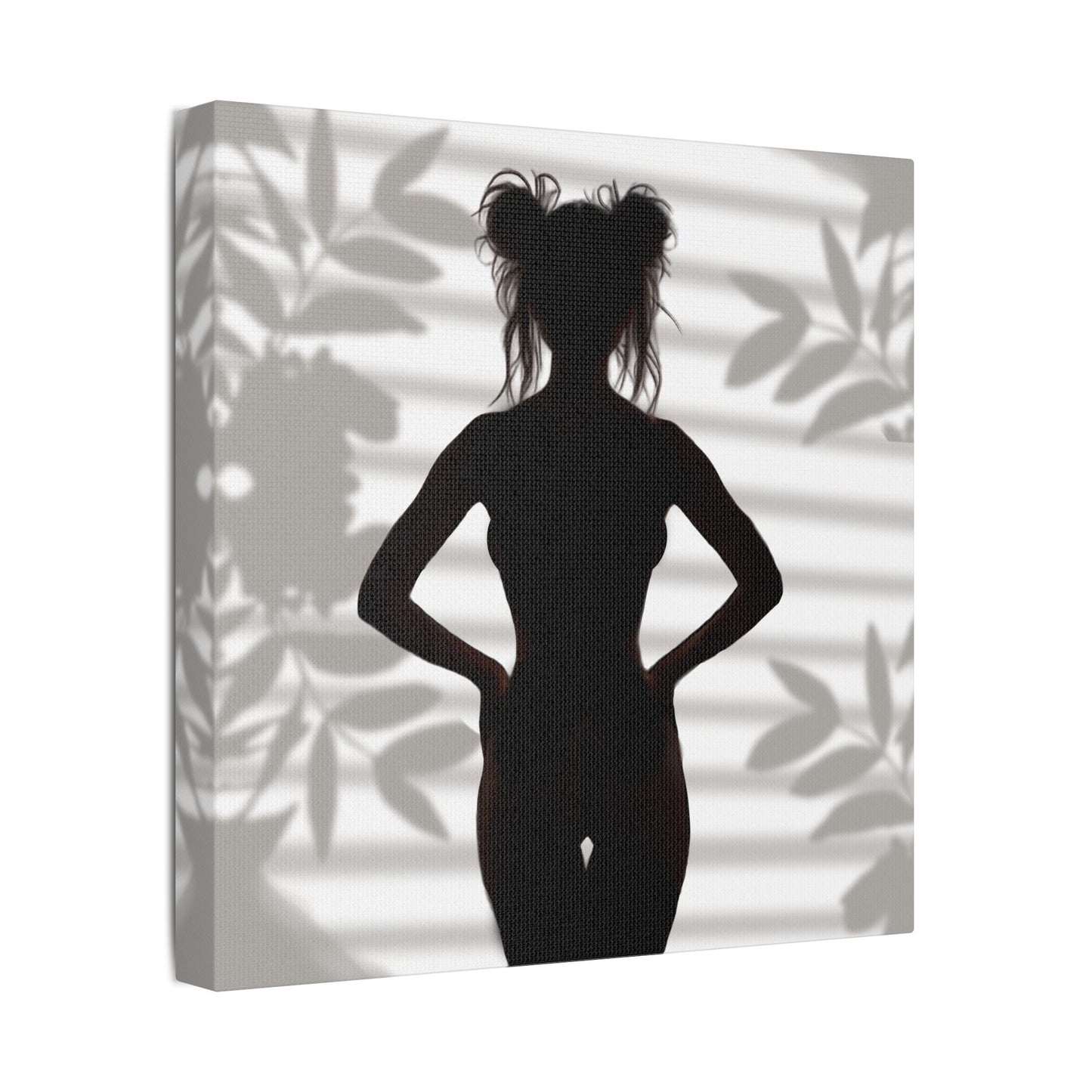 "Roxie" Confident Woman - Empowerment Wall Decor - Silhouette Poster - Elegant Abstract Canvas Art, Home Decor, Minimalist Wall Art, Modern Art, Bedroom Aesthetic, Gift for Art Lovers