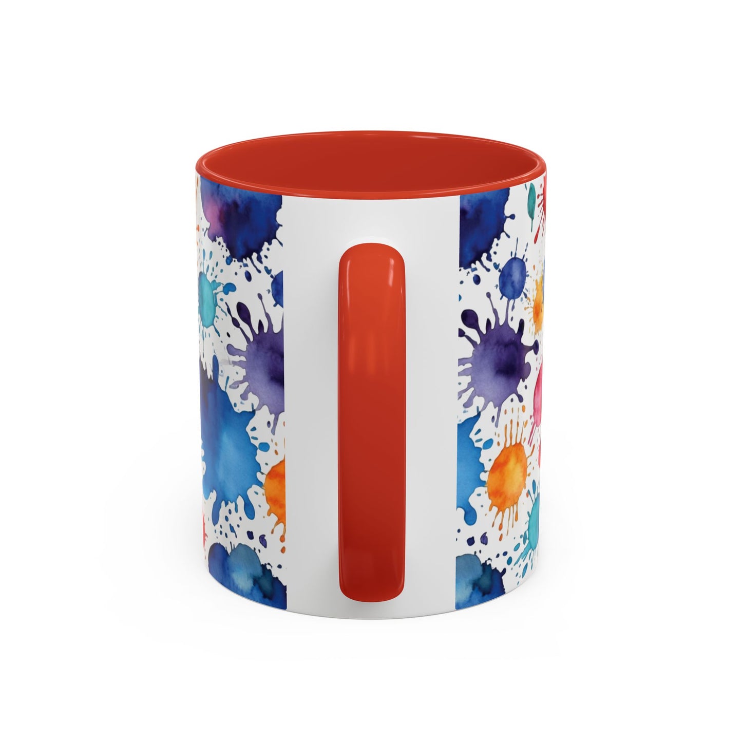 Coffee Mug: Splash Color Explosion Abstract Art Design