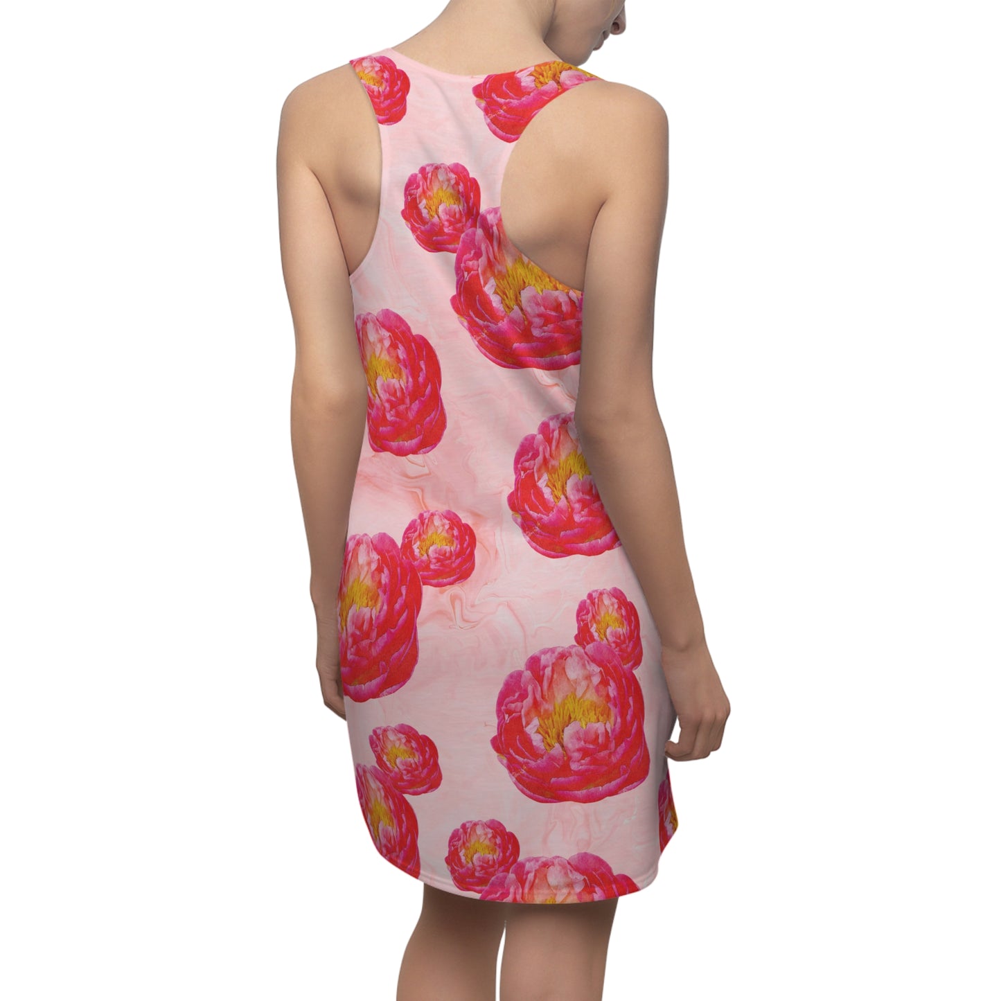 'Peone' Pattern Design - Racerback Dress