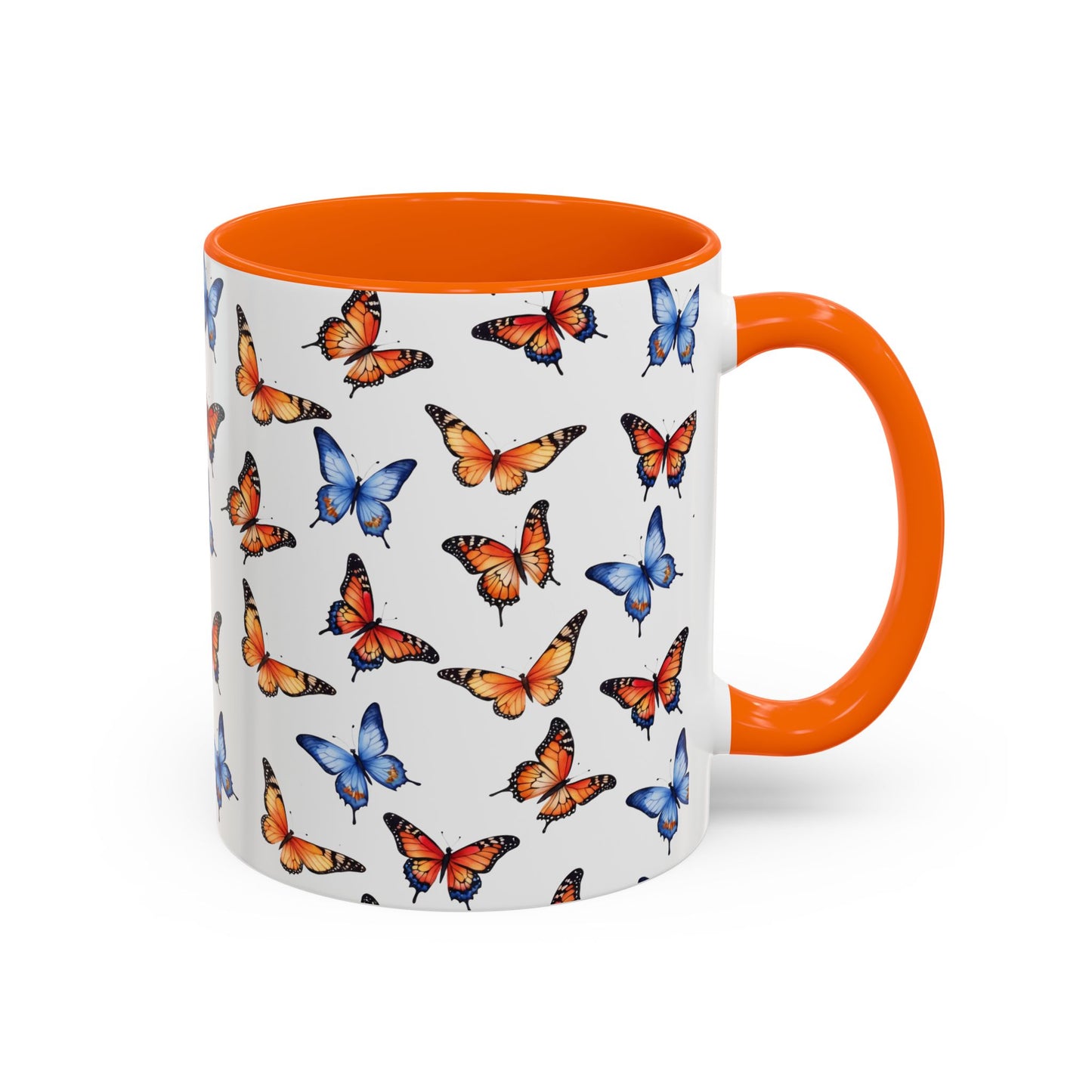 Coffee Mug: Butterfly Abstract Art Design