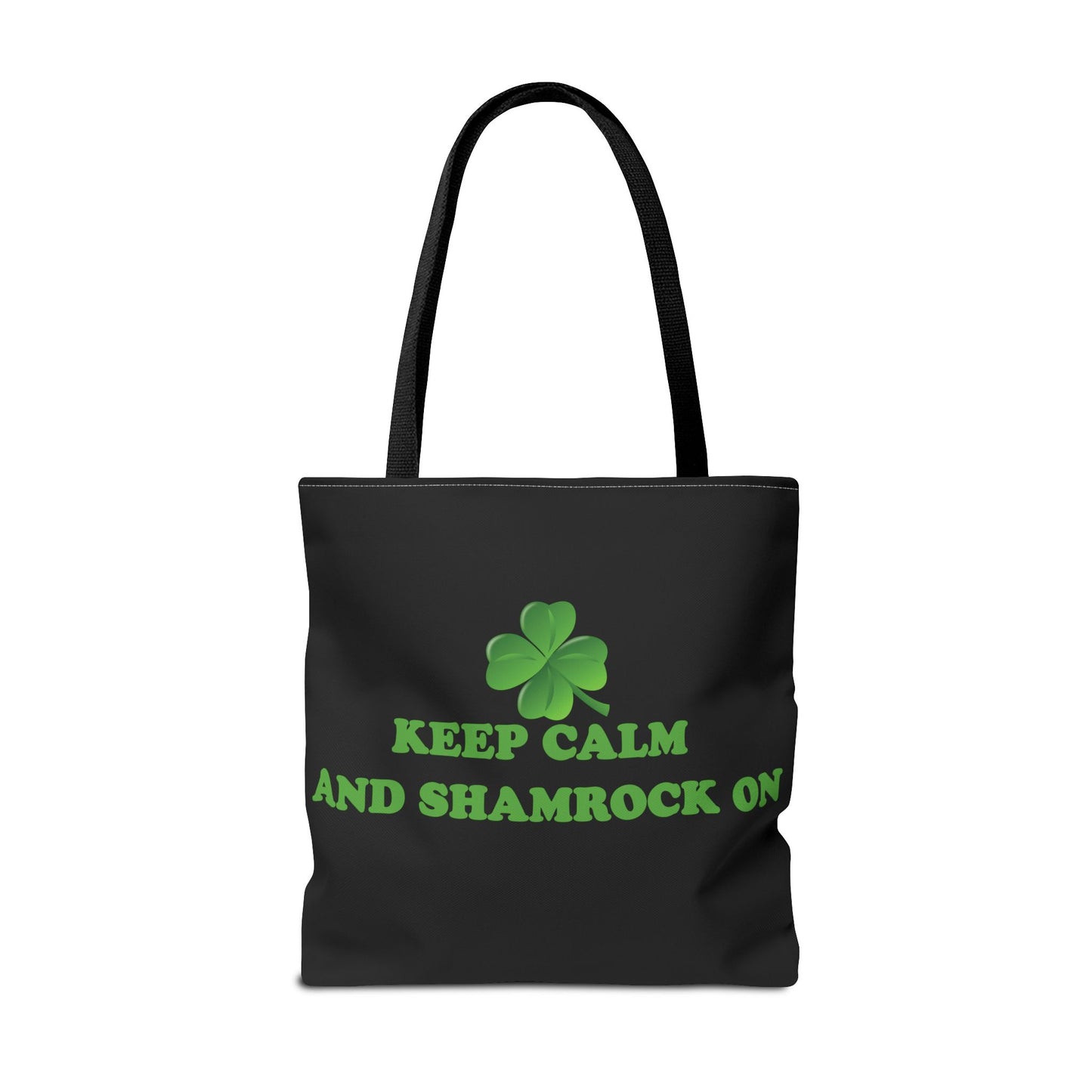 St. Patrick's Day Tote Bag - Keep Calm and Shamrock On