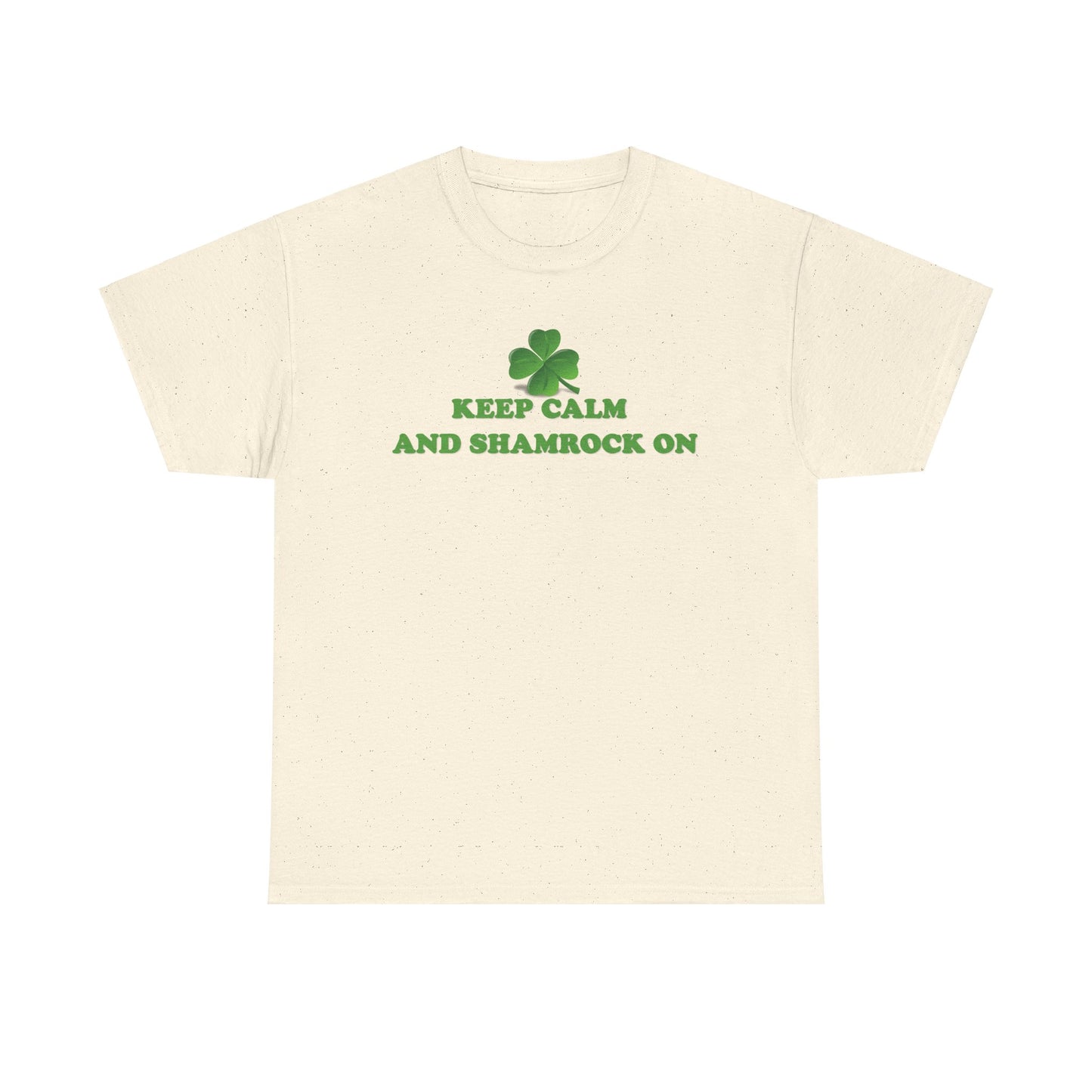 Keep Calm and Shamrock On - Unisex Tee - Irish, St Patrick's Day