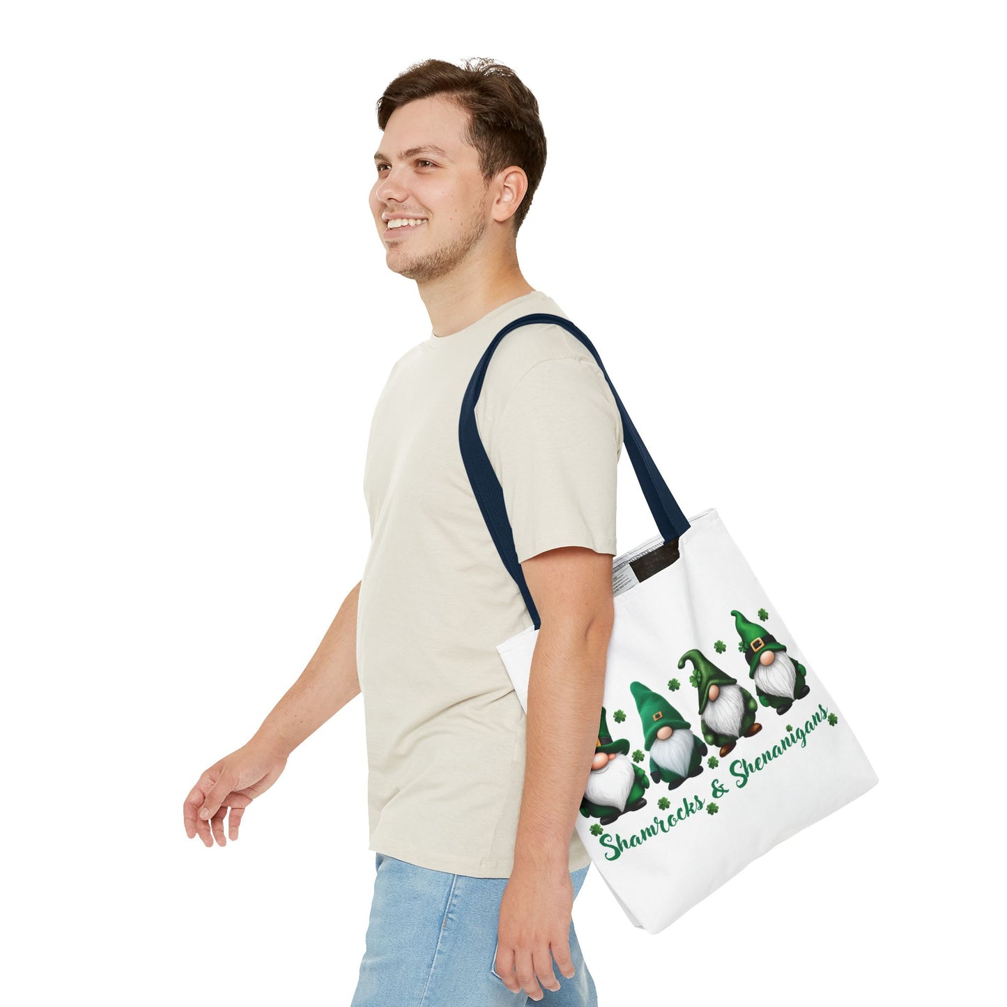St. Patrick's Day Tote Bag - Shamrocks & Shenanigans