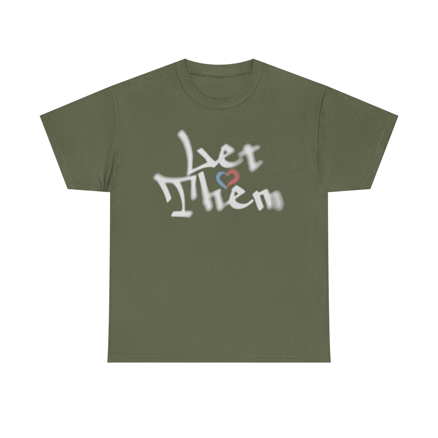 'Let Them' Unisex Heavy Cotton Tee - Stylish, Comfortable & Inclusive Apparel
